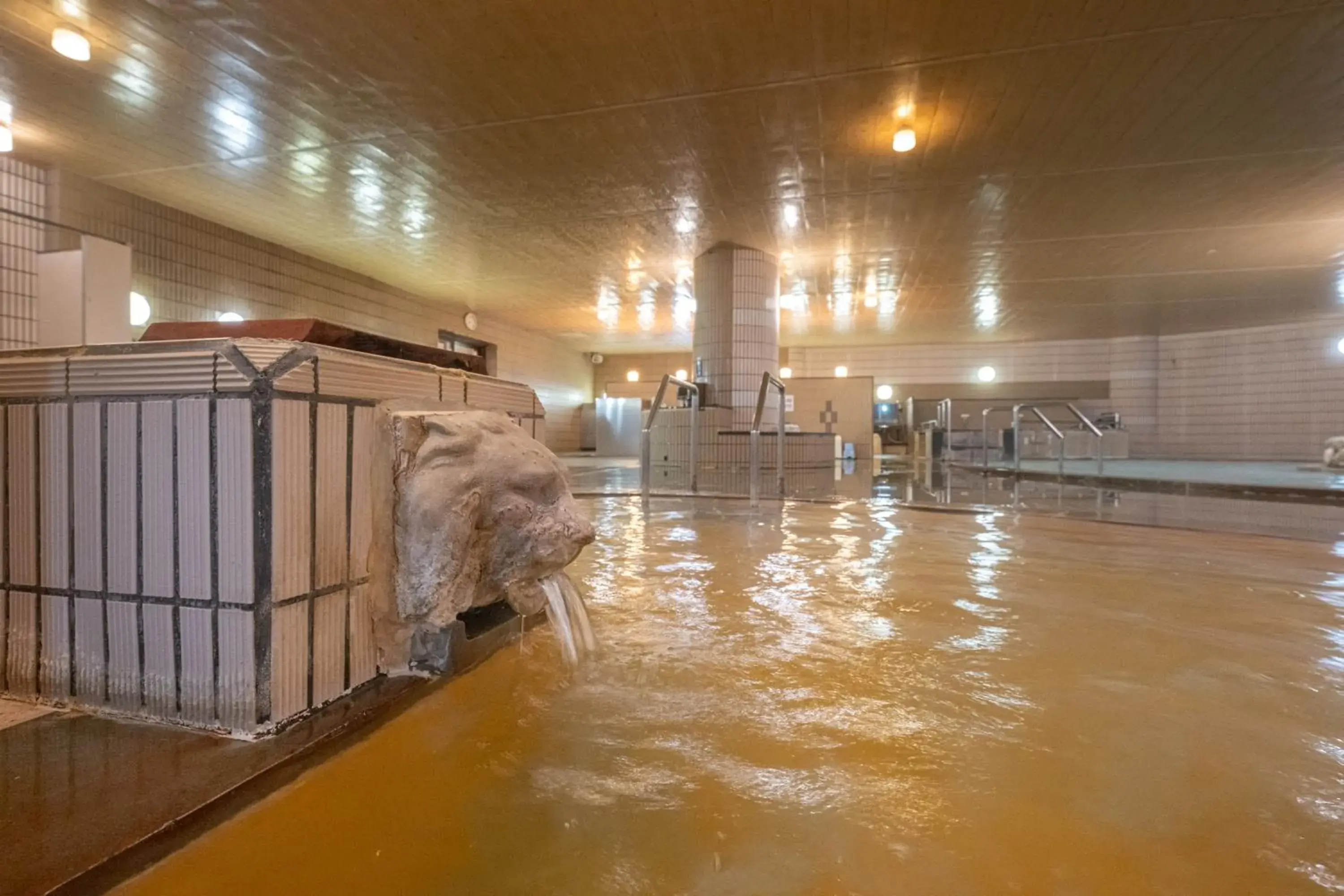 Hot Spring Bath in Kirishima Kokusai Hotel