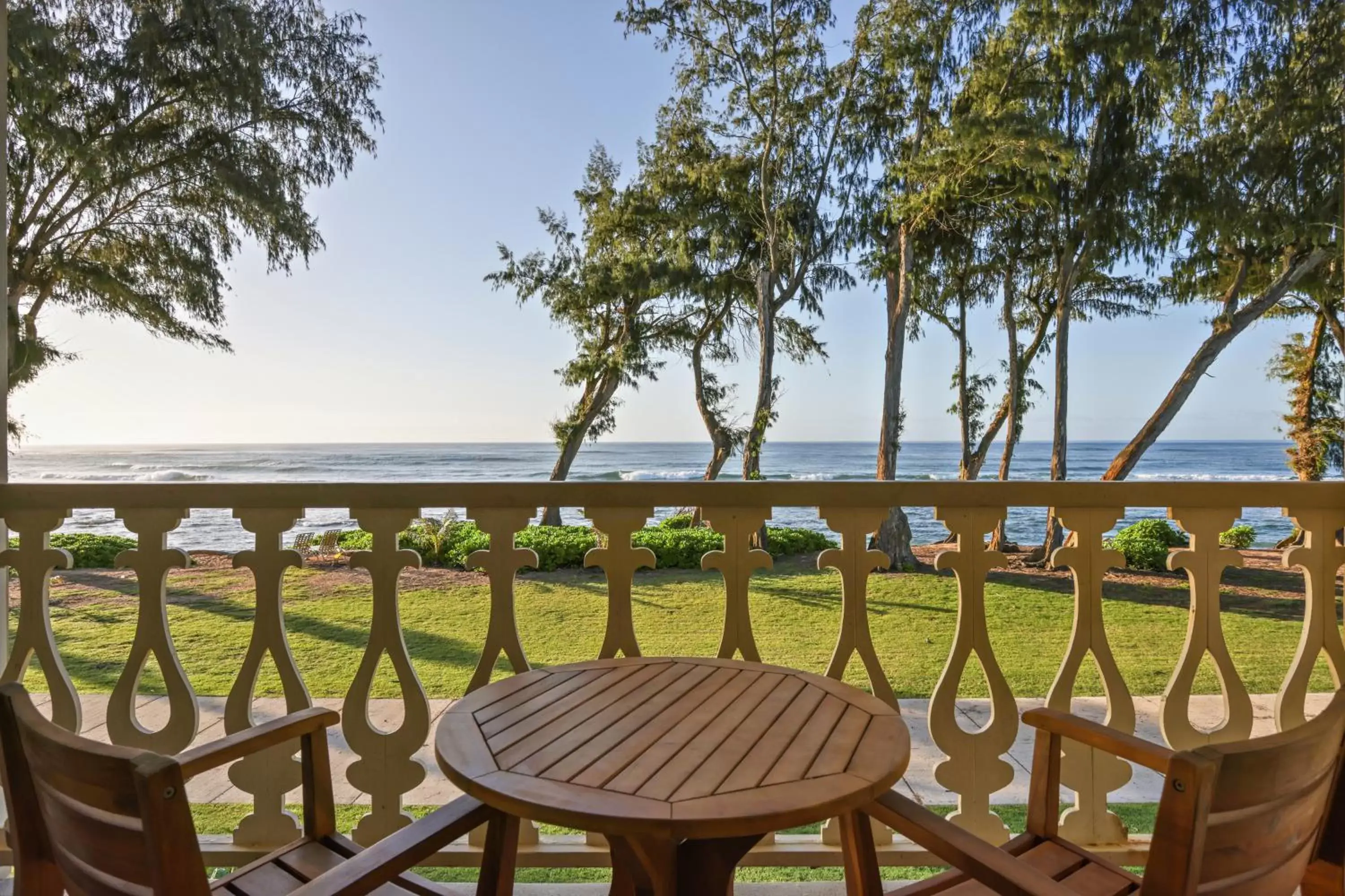 Patio in Aston Islander On The Beach