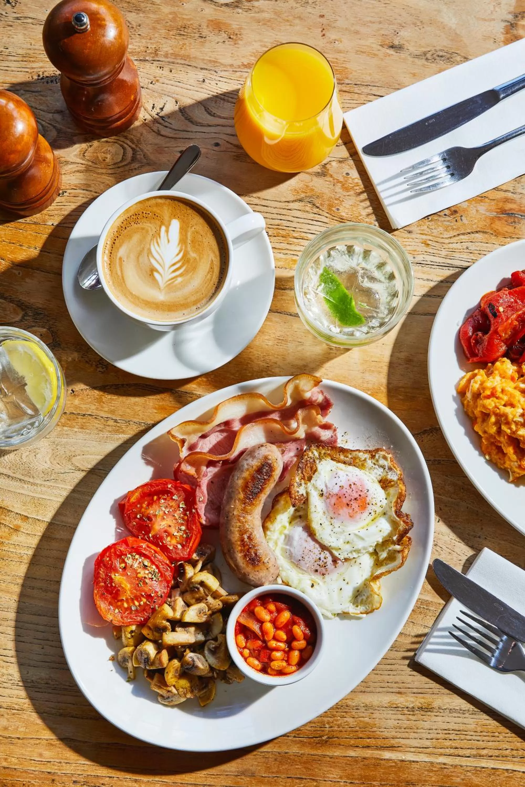 Breakfast in José Pizarro The Swan Inn