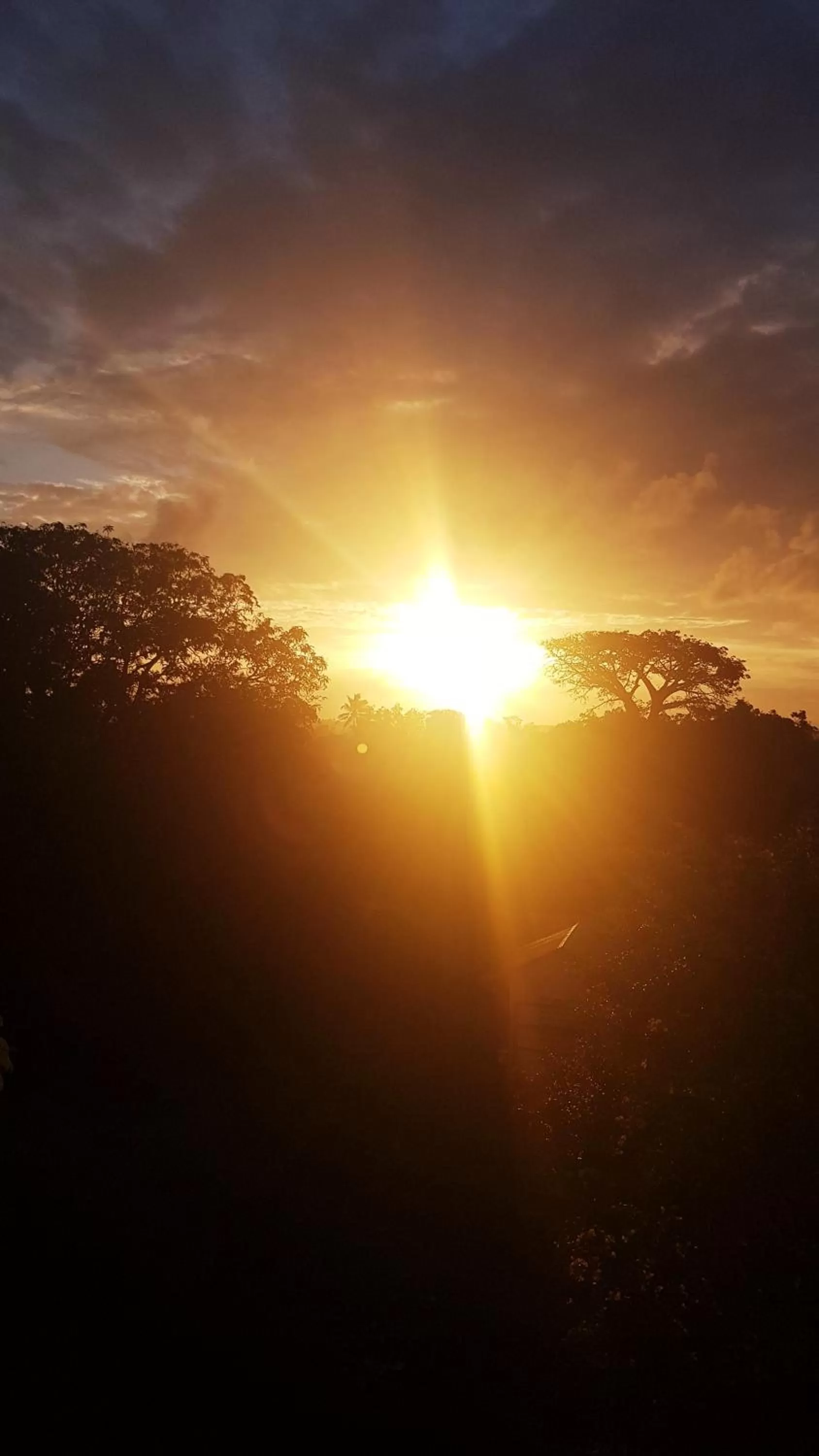 Sunset in Bahari Pori Resort