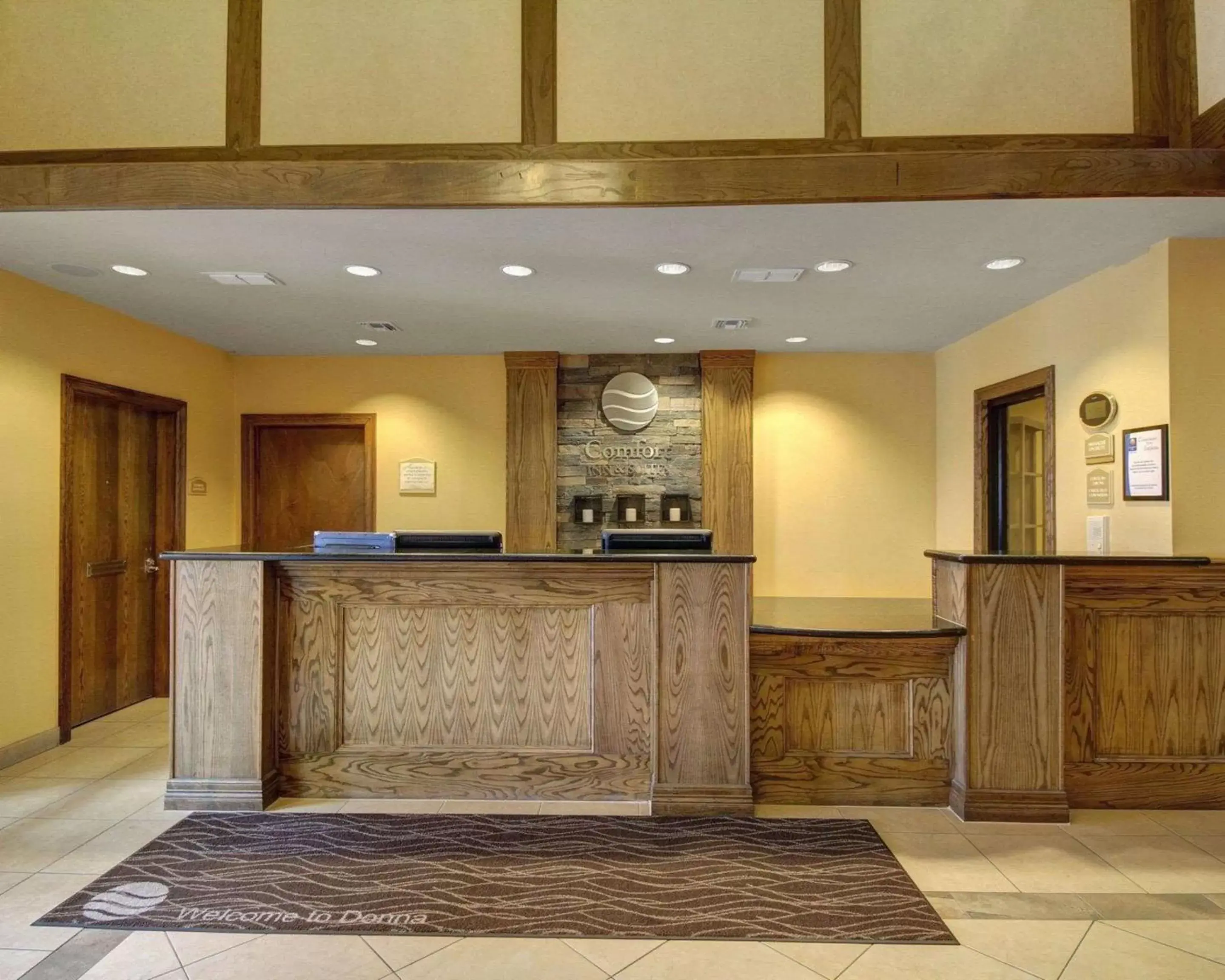 Lobby or reception, Lobby/Reception in Comfort Inn & Suites Donna near I-2