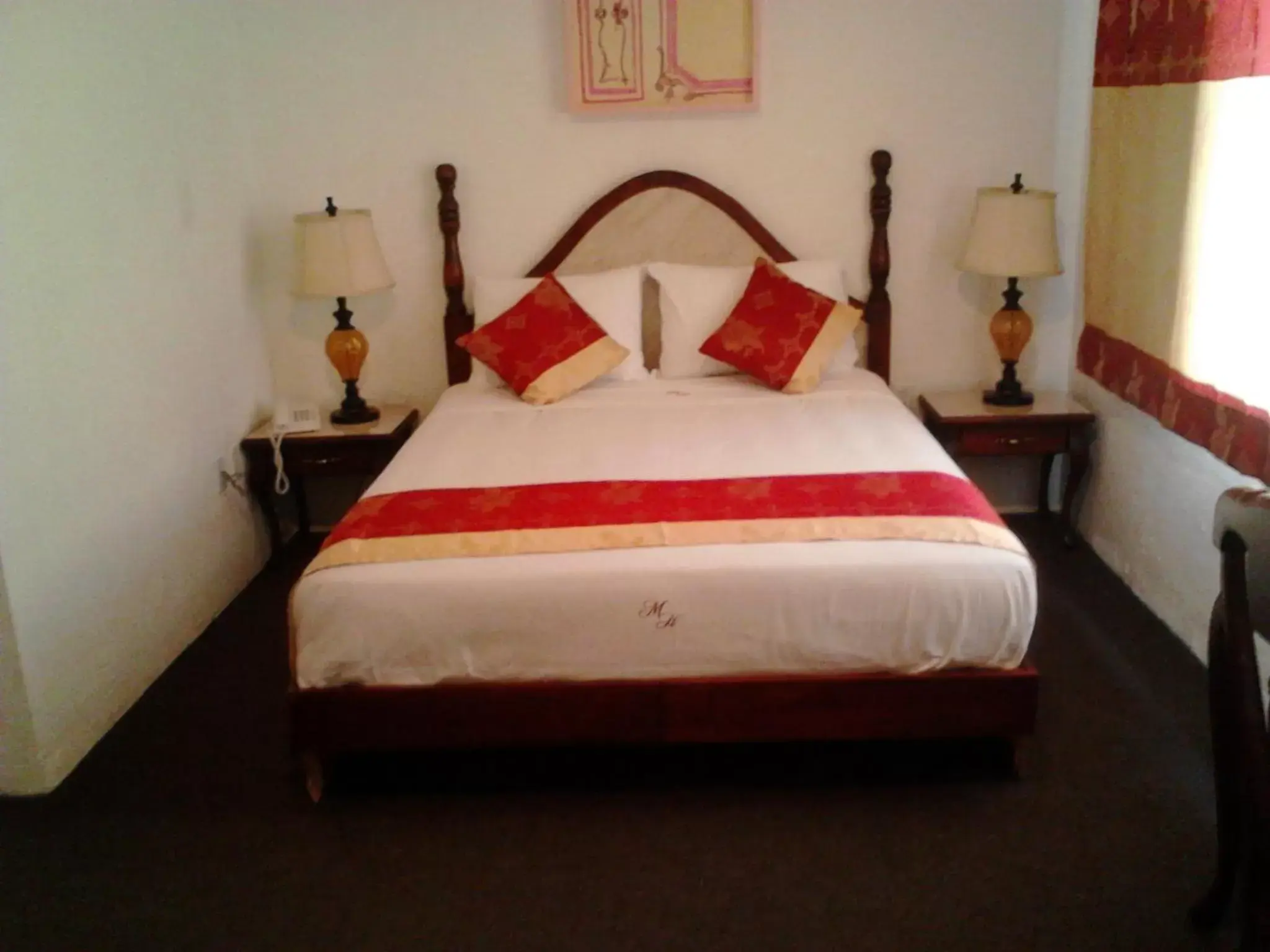 Bedroom, Bed in Mansion Havre