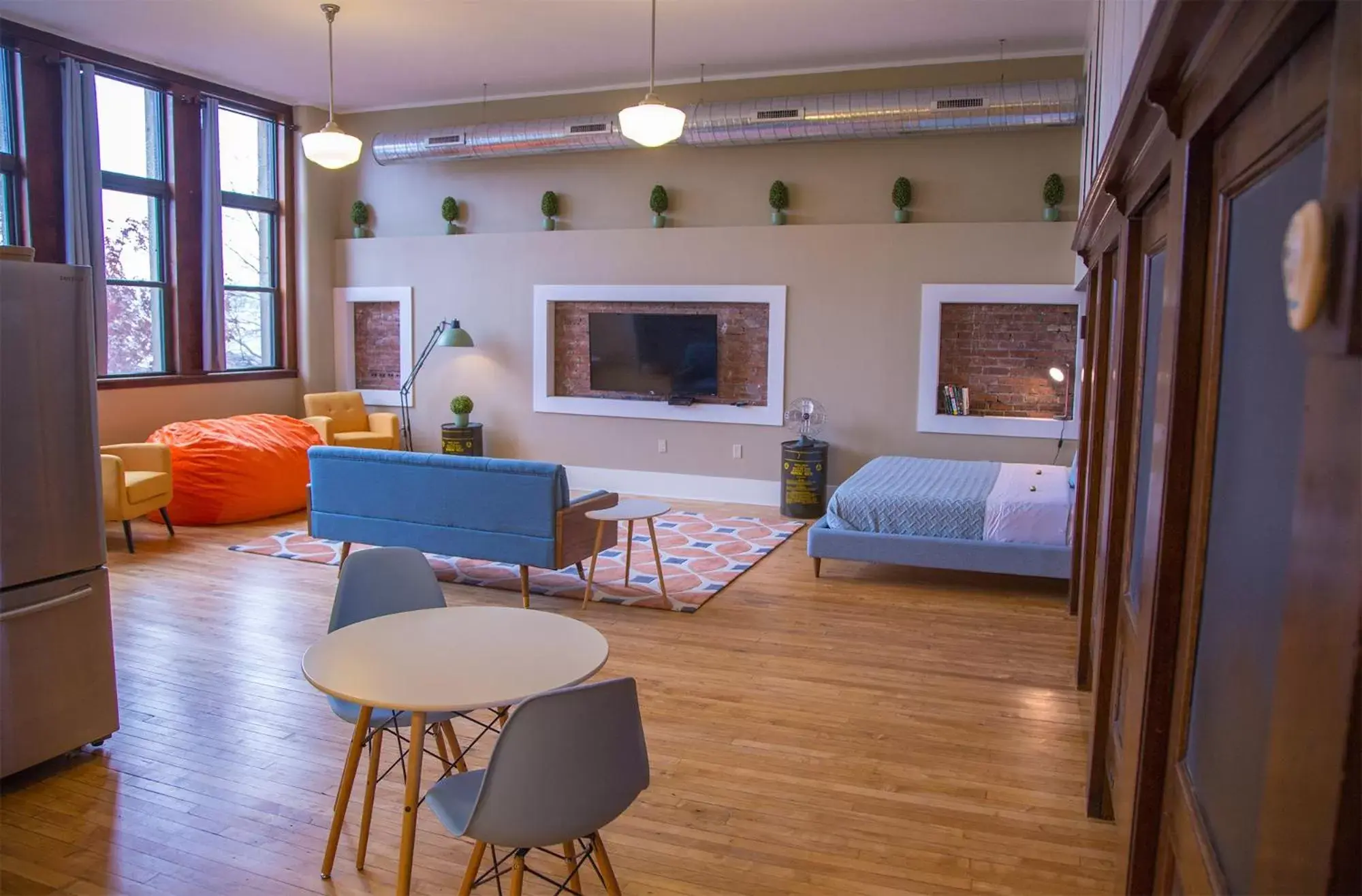 Seating Area in School 31 Lofts