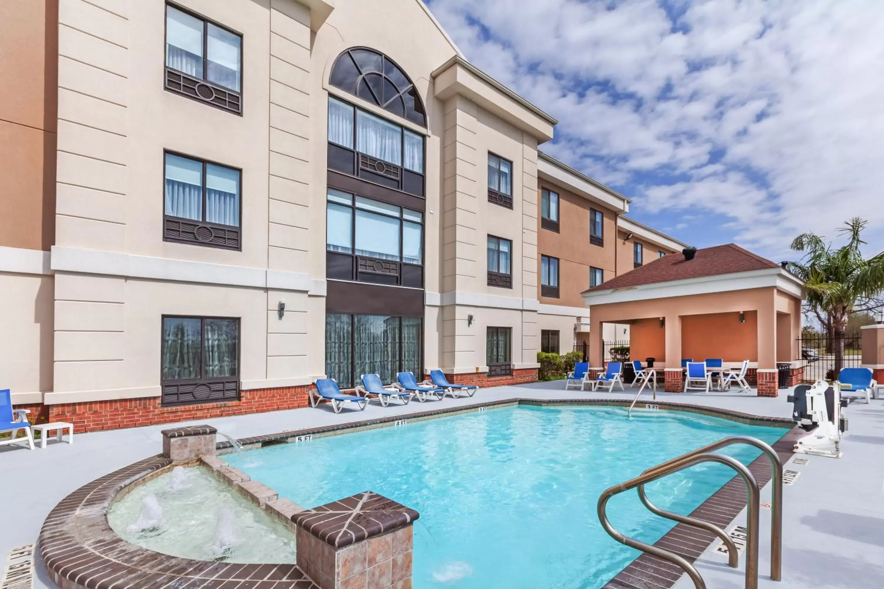 Swimming Pool in Holiday Inn Express Hotel and Suites Houston East, an IHG Hotel
