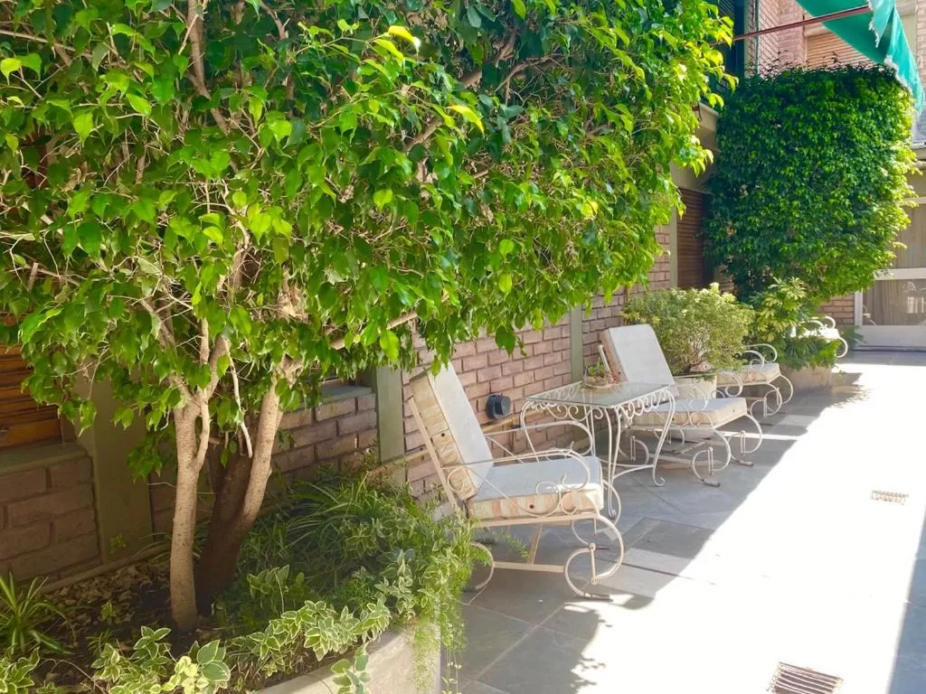 Patio in Hotel Villa Inés Mendoza