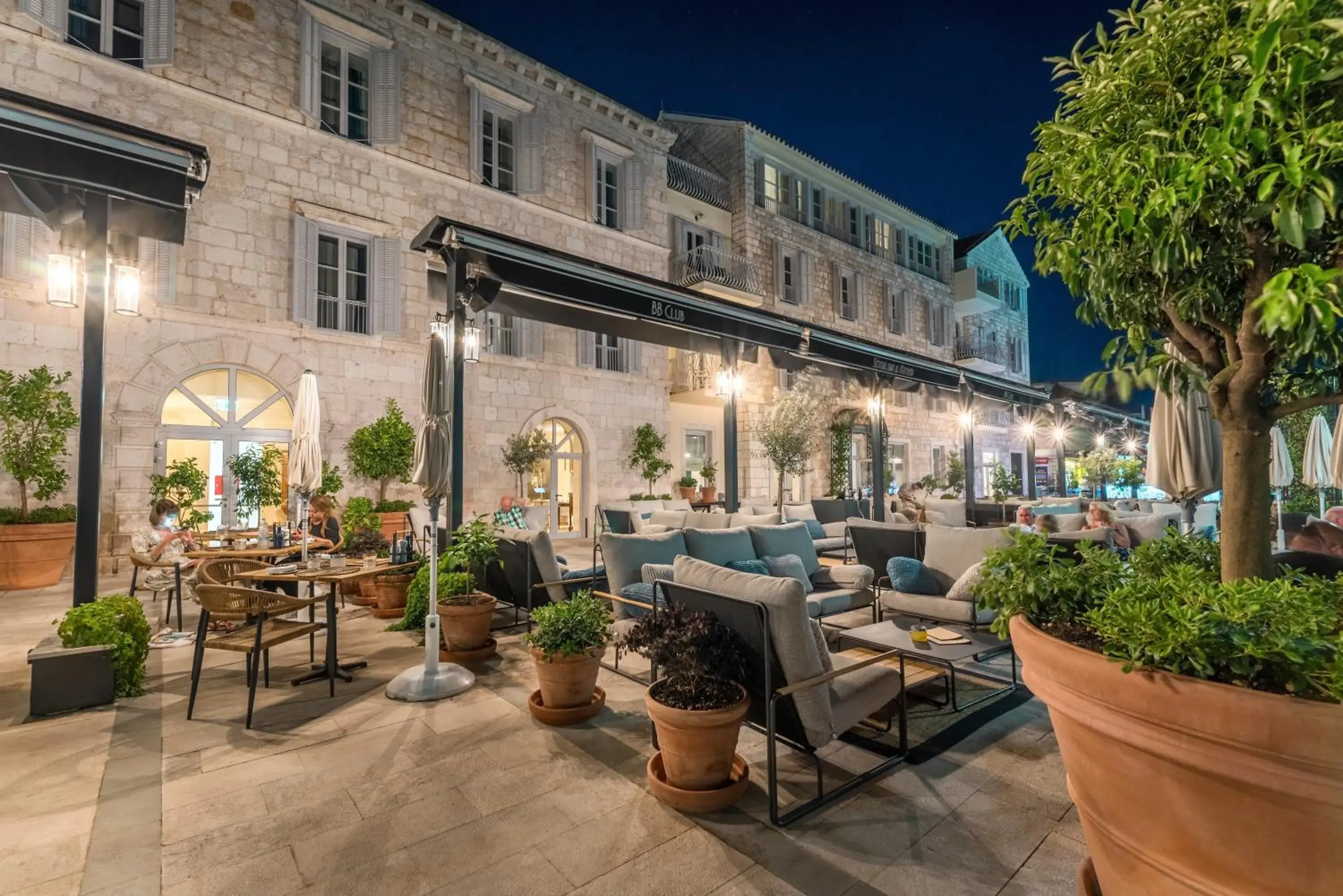 Property building in Riva Marina Hvar Hotel