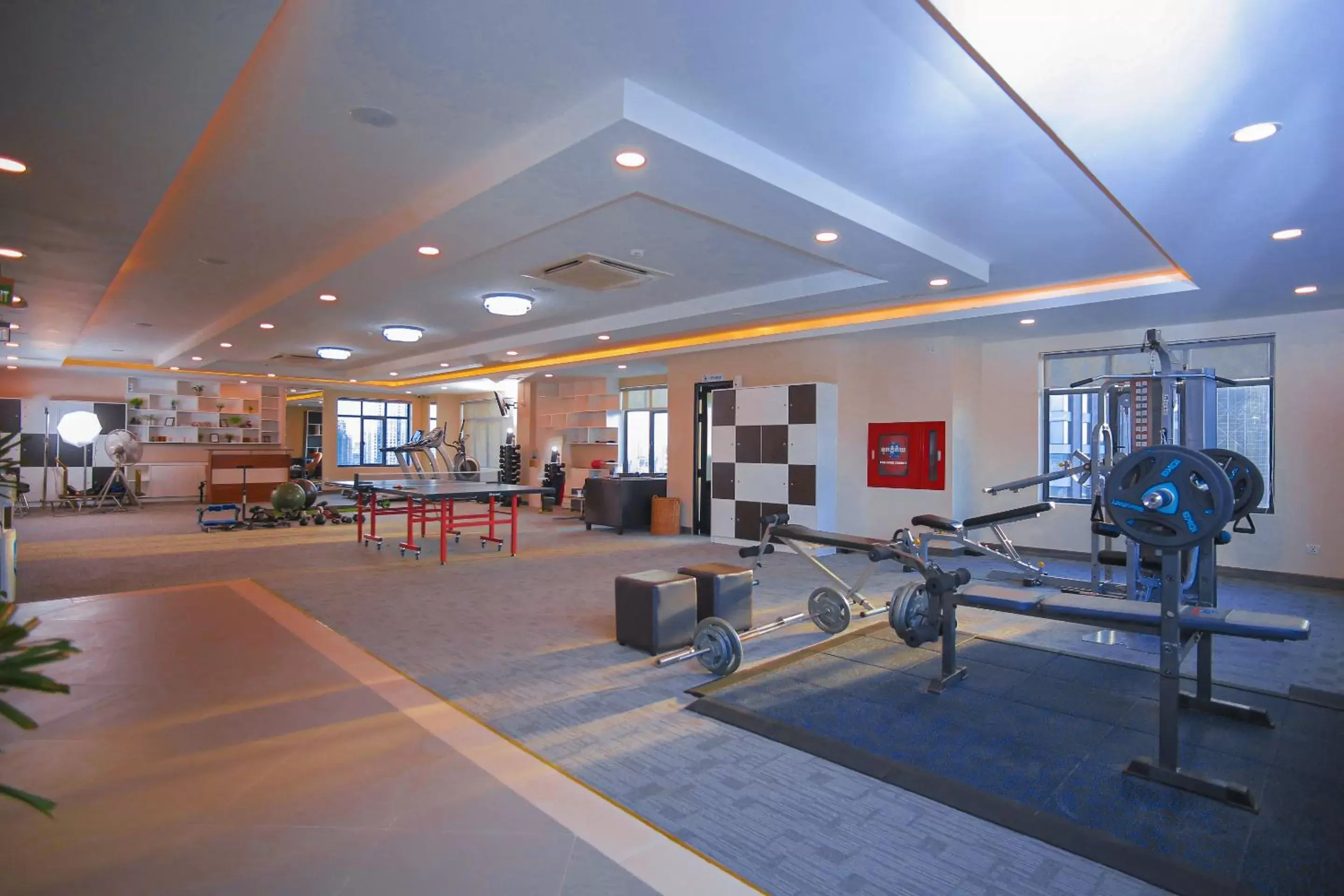 Fitness centre/facilities in HM Grand Central Hotel