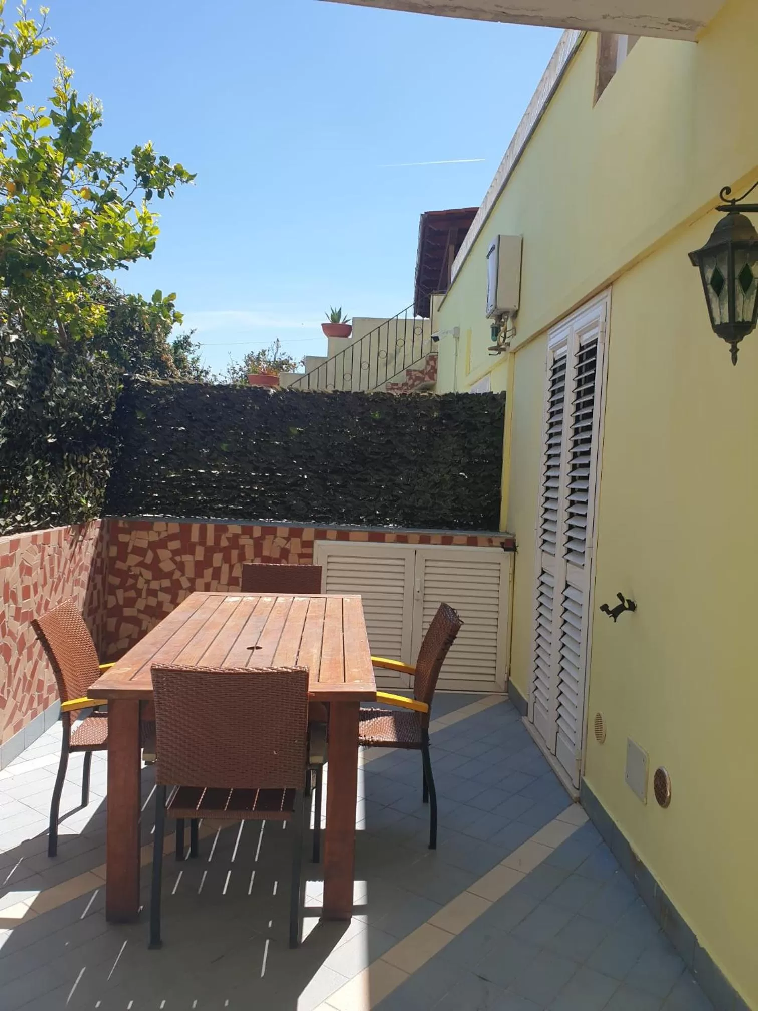 Balcony/Terrace in Hotel Mareluna Ischia