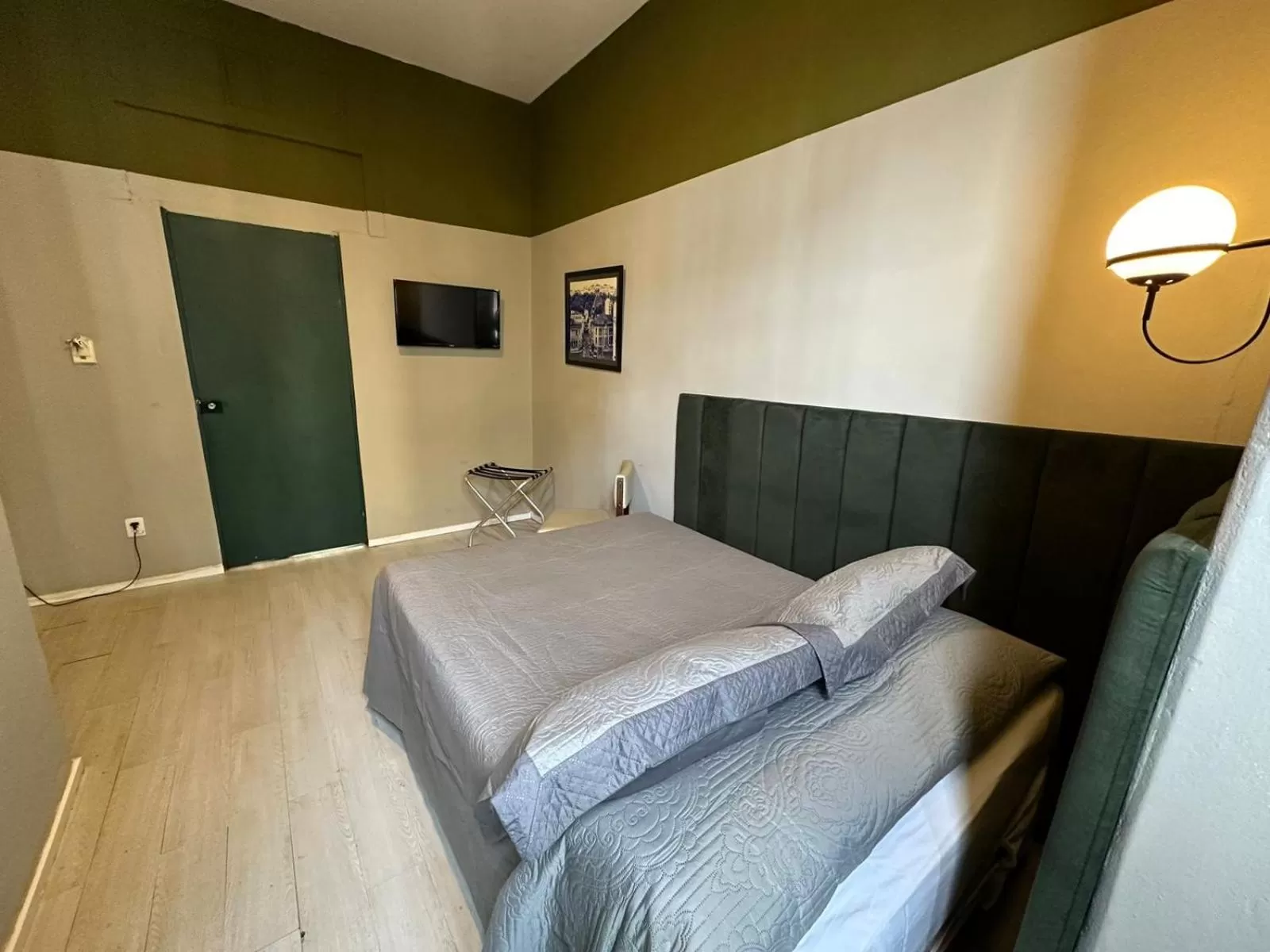 Bed in Pousada Colonial Chile