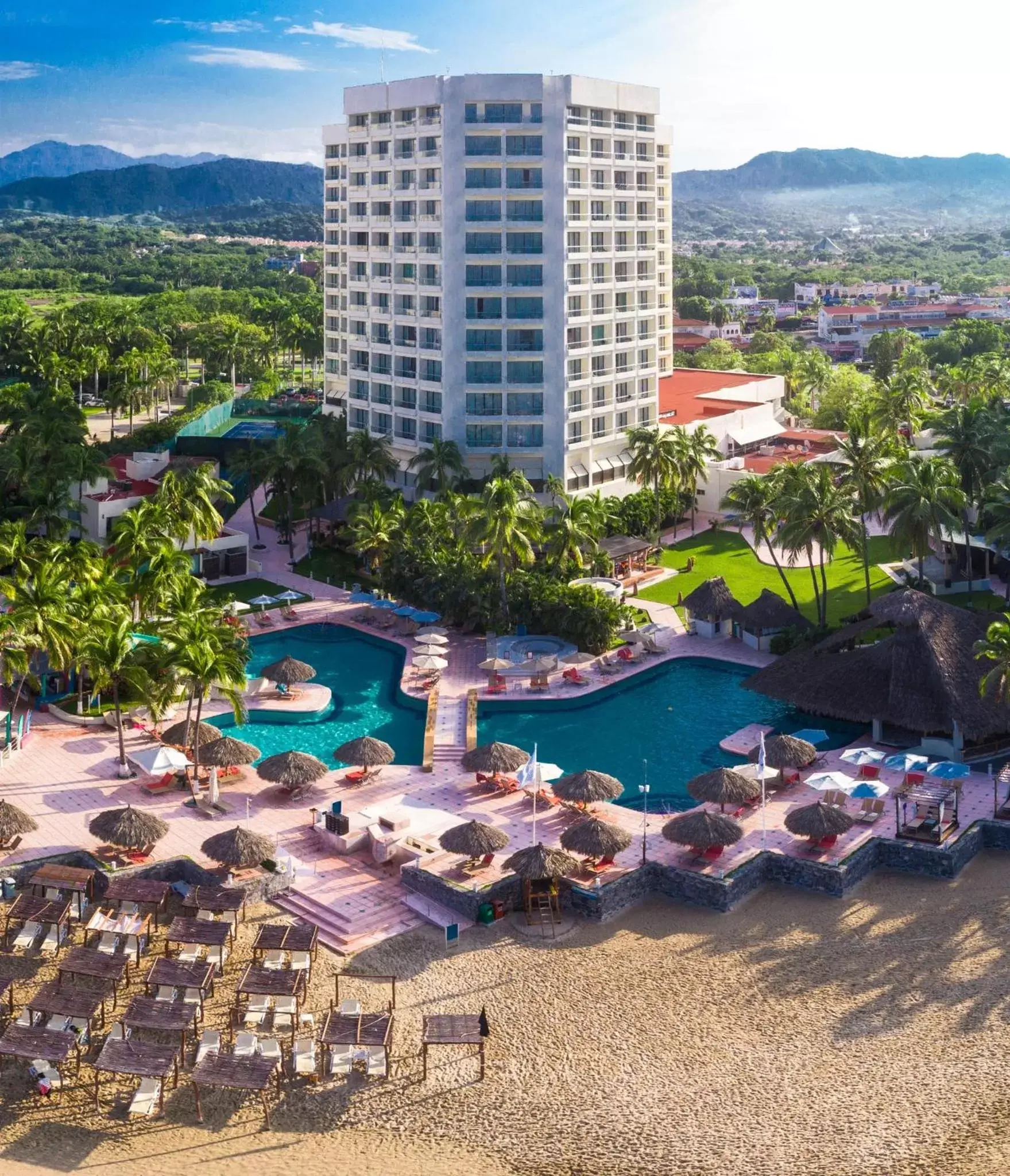 Property building, Bird's-eye View in Sunscape Dorado Pacifico Ixtapa Resort & Spa- All Inclusive
