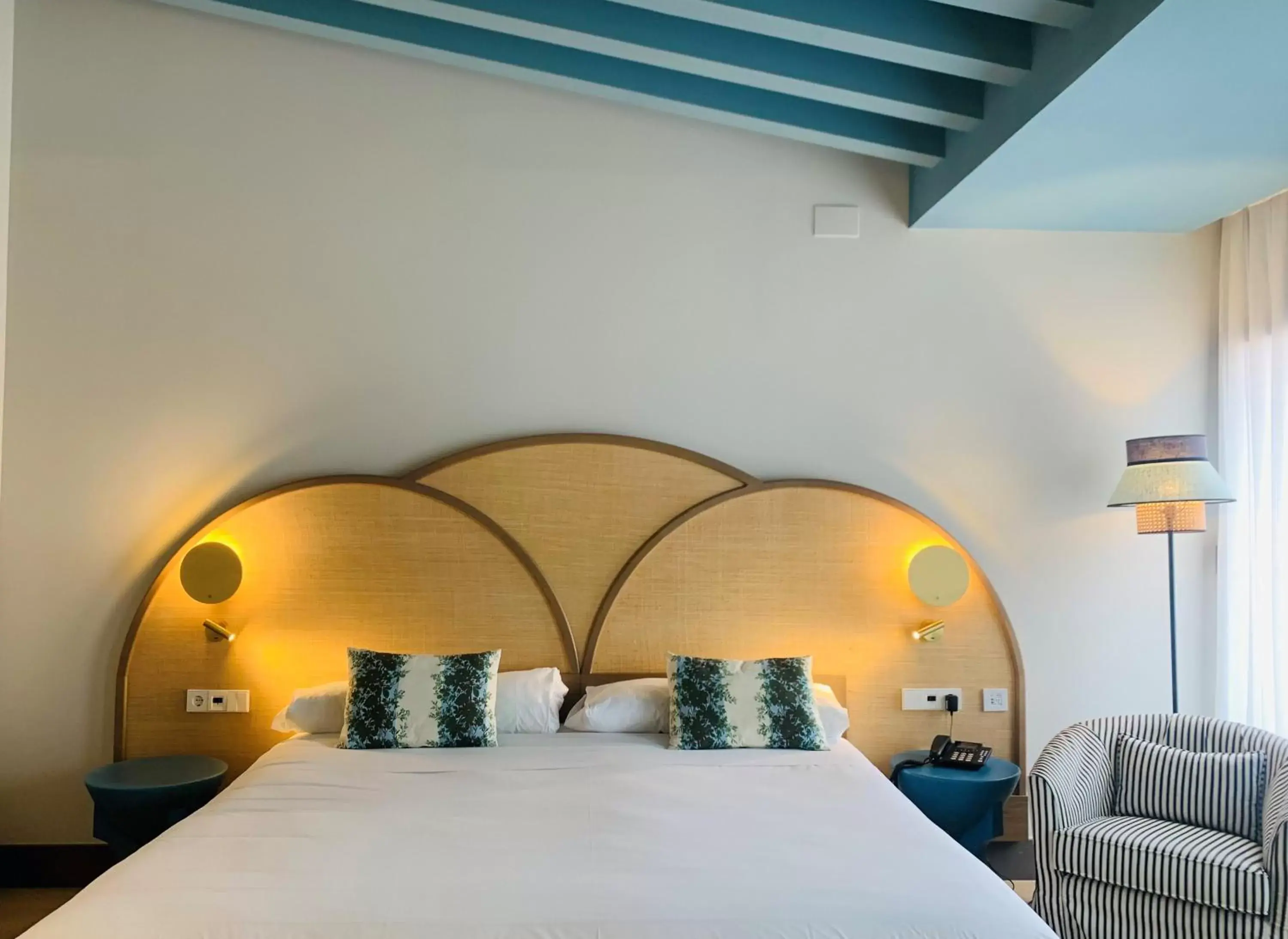 Decorative detail, Bed in Hotel Casa de Indias By Intur