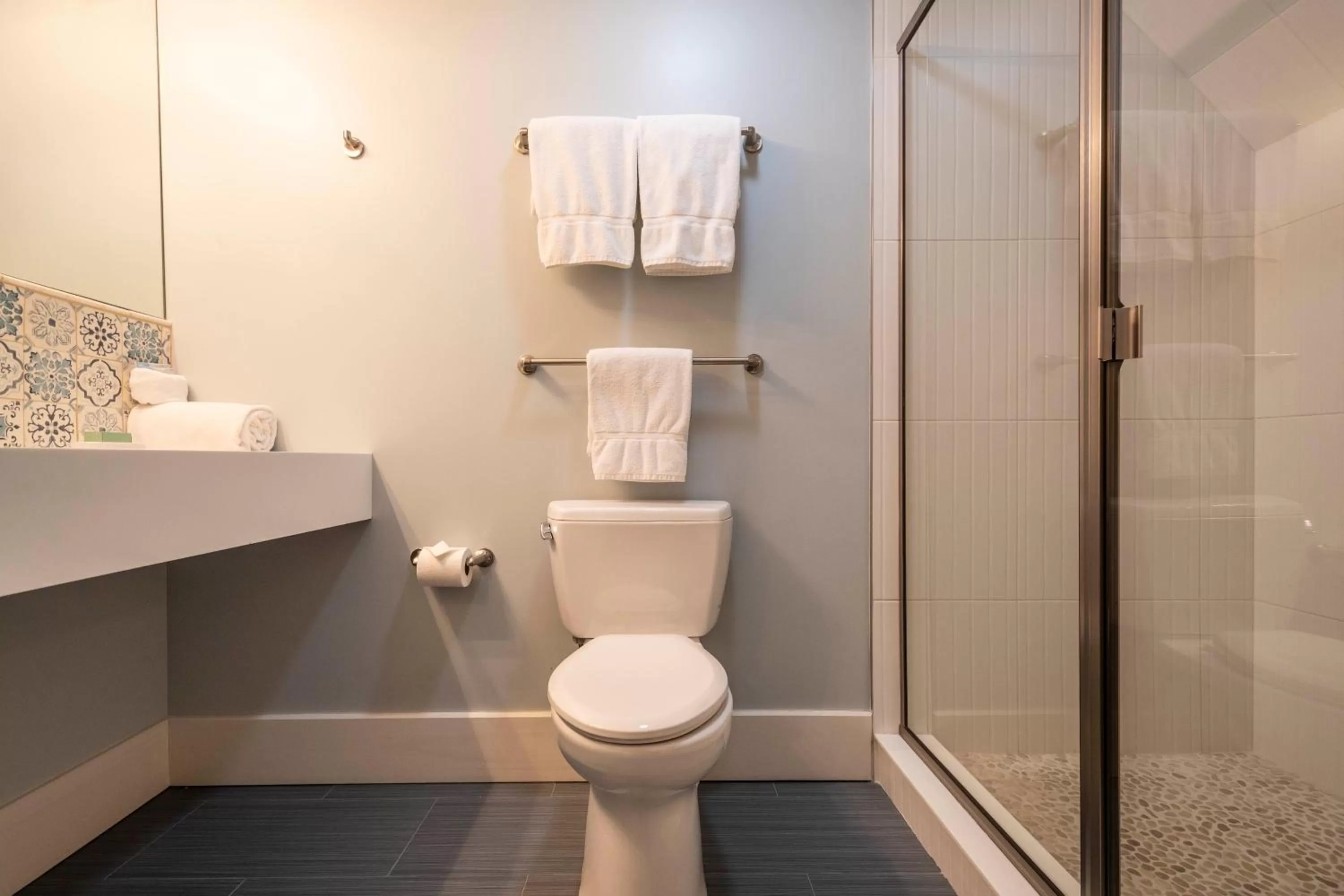 Toilet in Hotel Broad Ripple