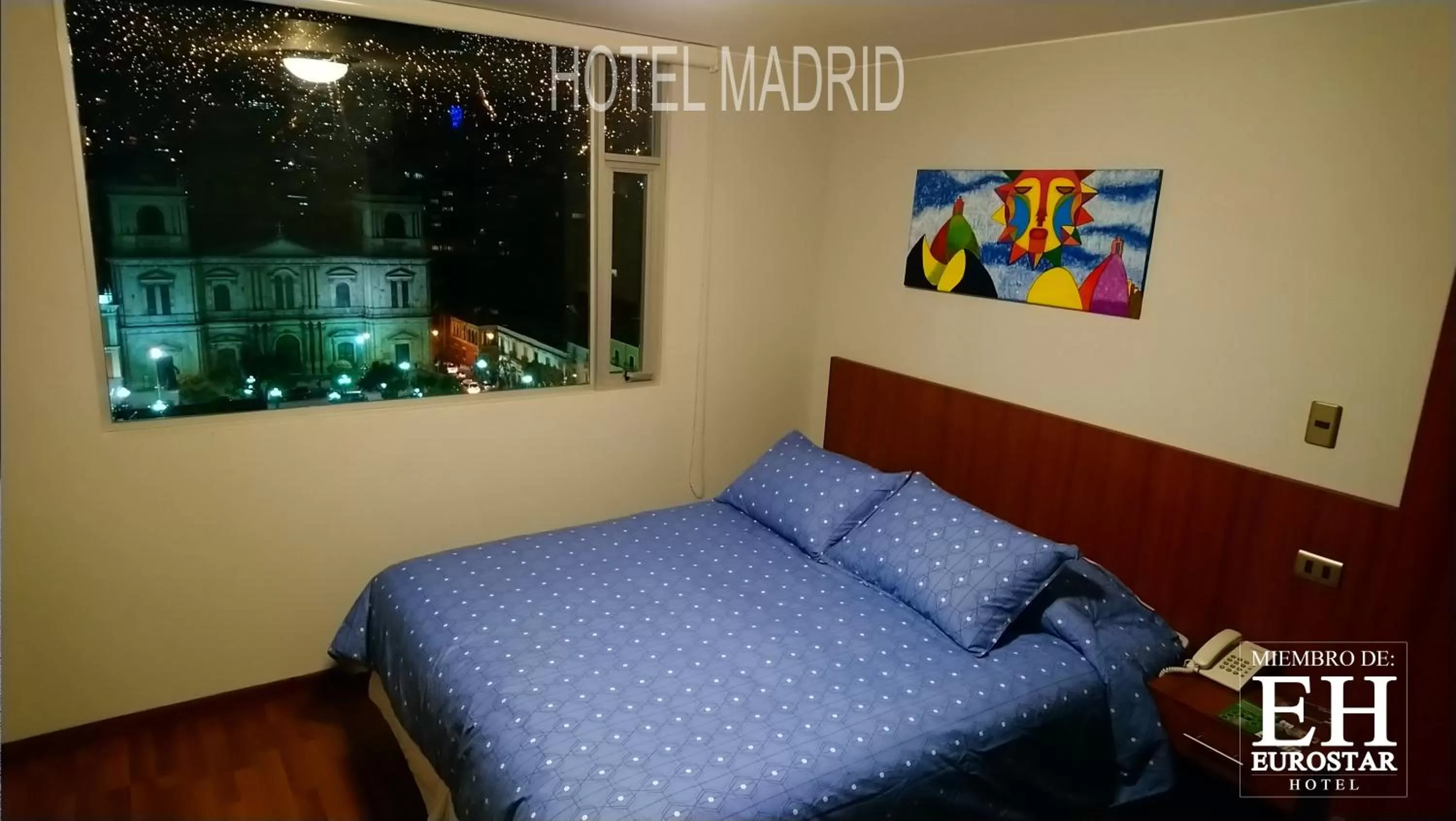 Staff, Bed in Hotel Madrid