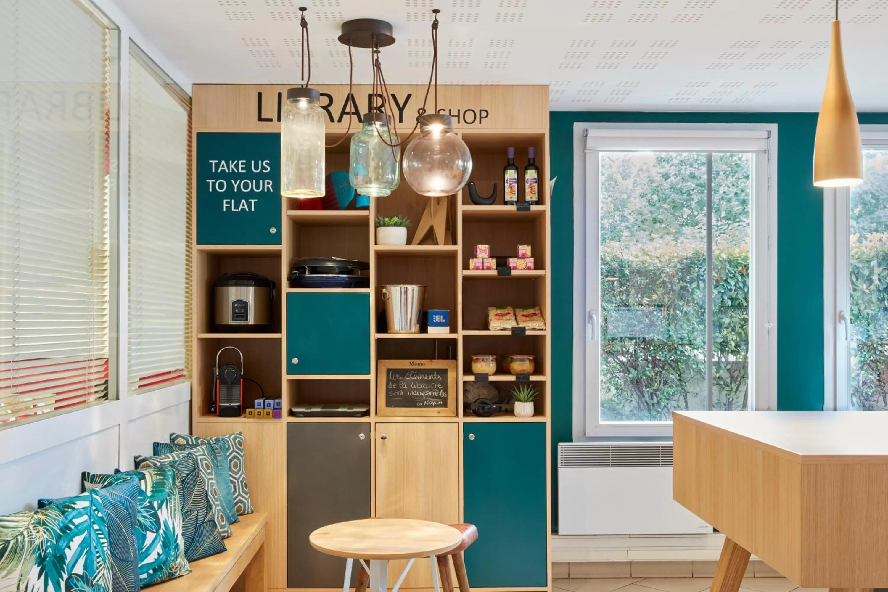 Lobby or reception in Aparthotel Adagio Access Carrières Sous Poissy