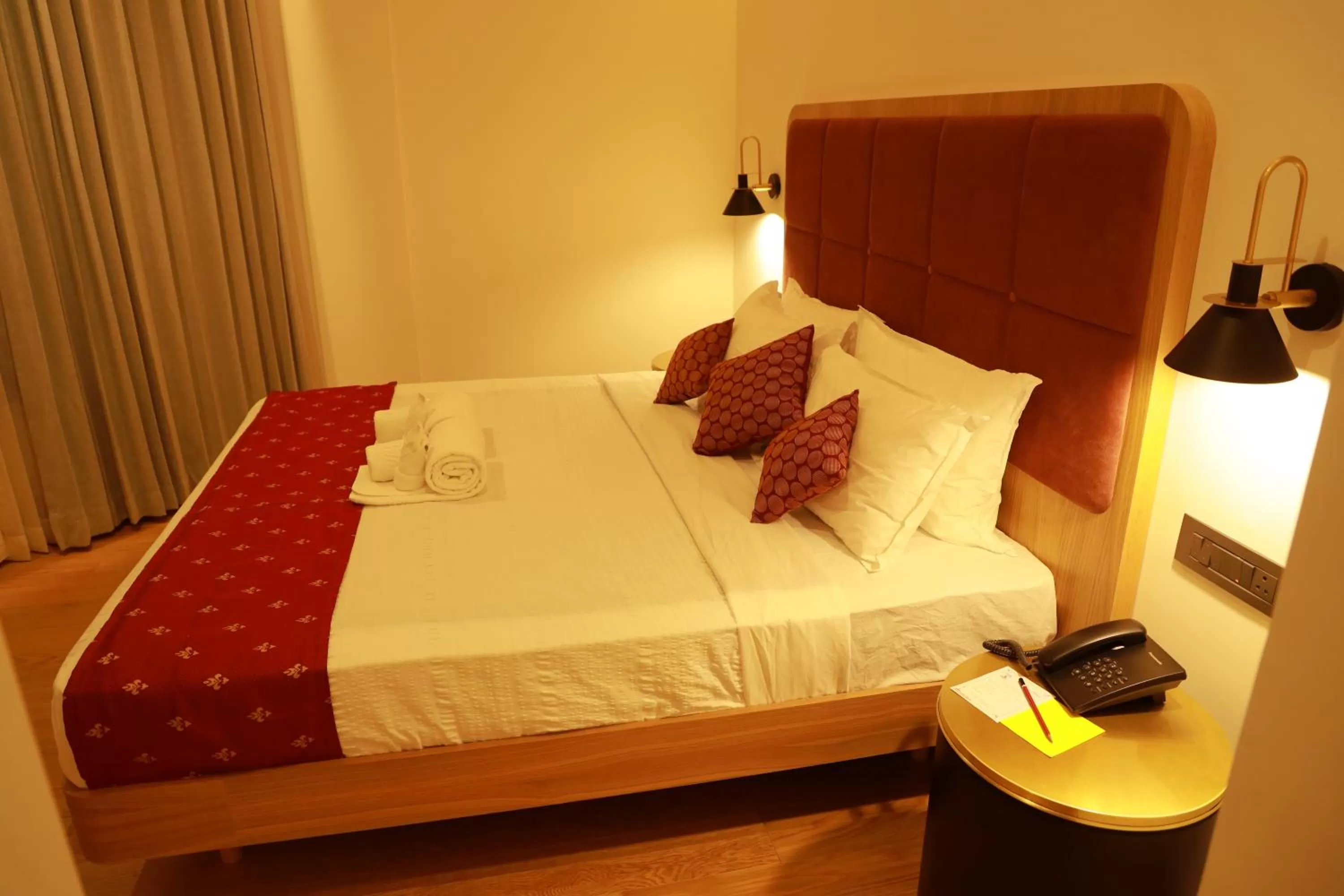 Bedroom, Bed in Manuelsons Malabar Palace