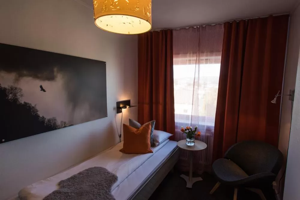 Bed in Breidablikk Guesthouse