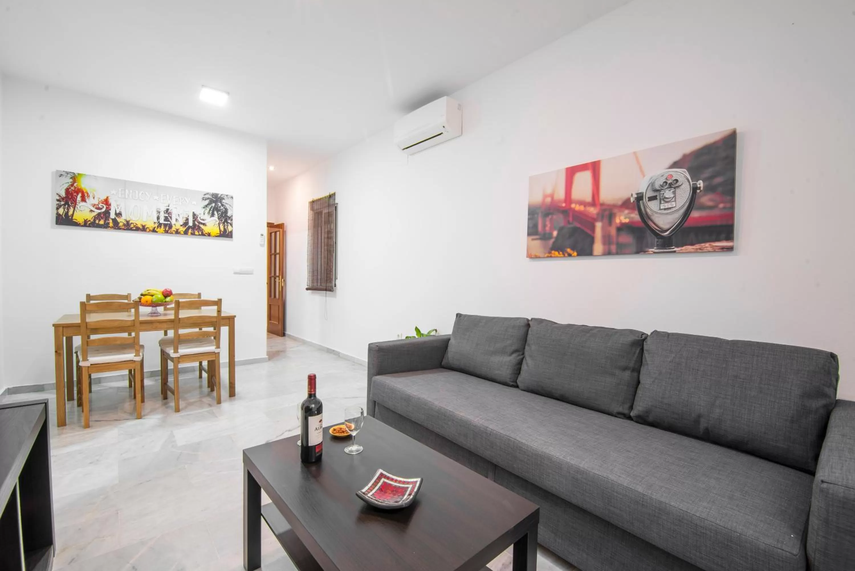 Living room in Apartamentos Granata