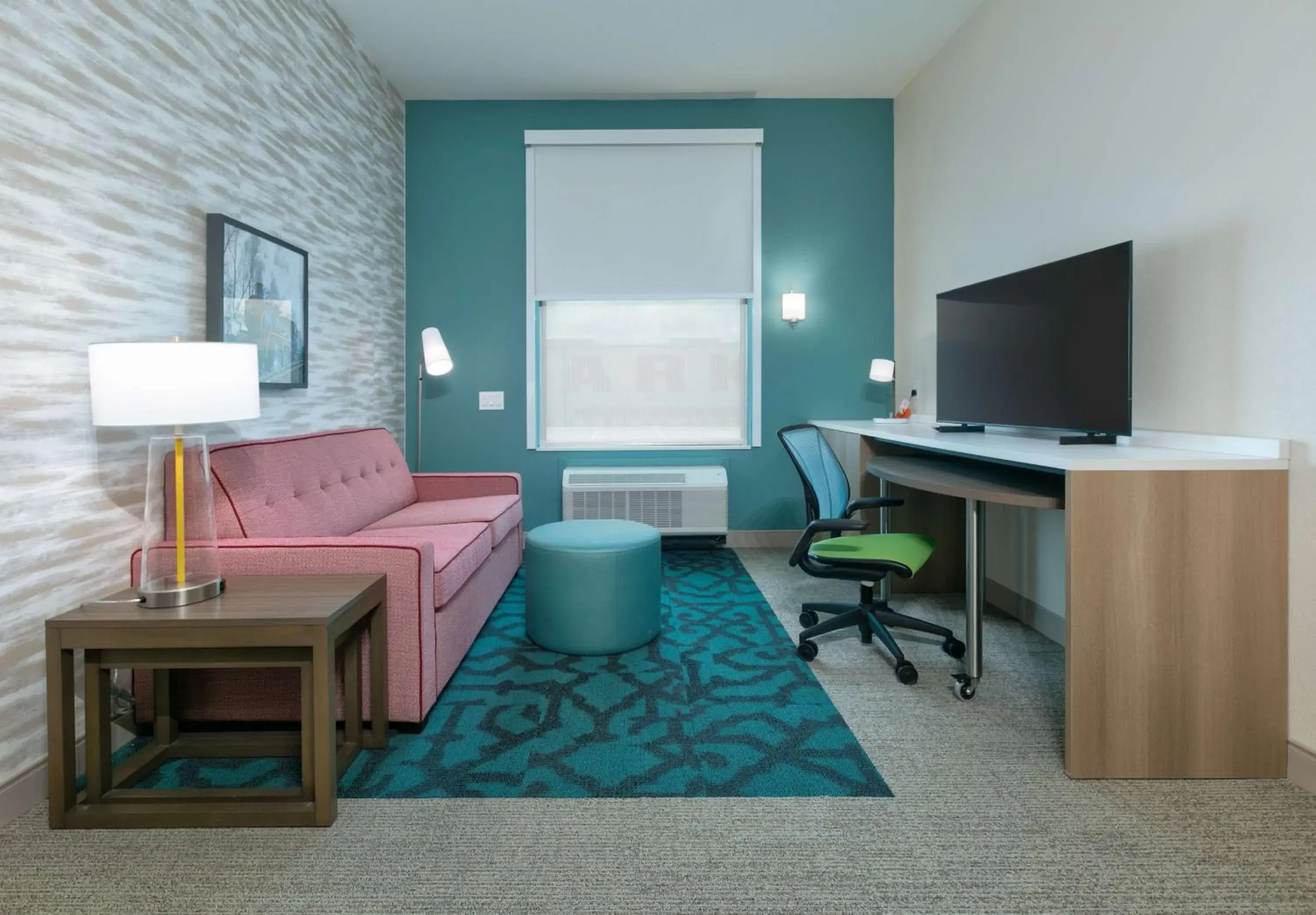 Living room, Bed in Home2 Suites By Hilton El Campo Living room, Bed in Home2 Suites By Hilton El Campo