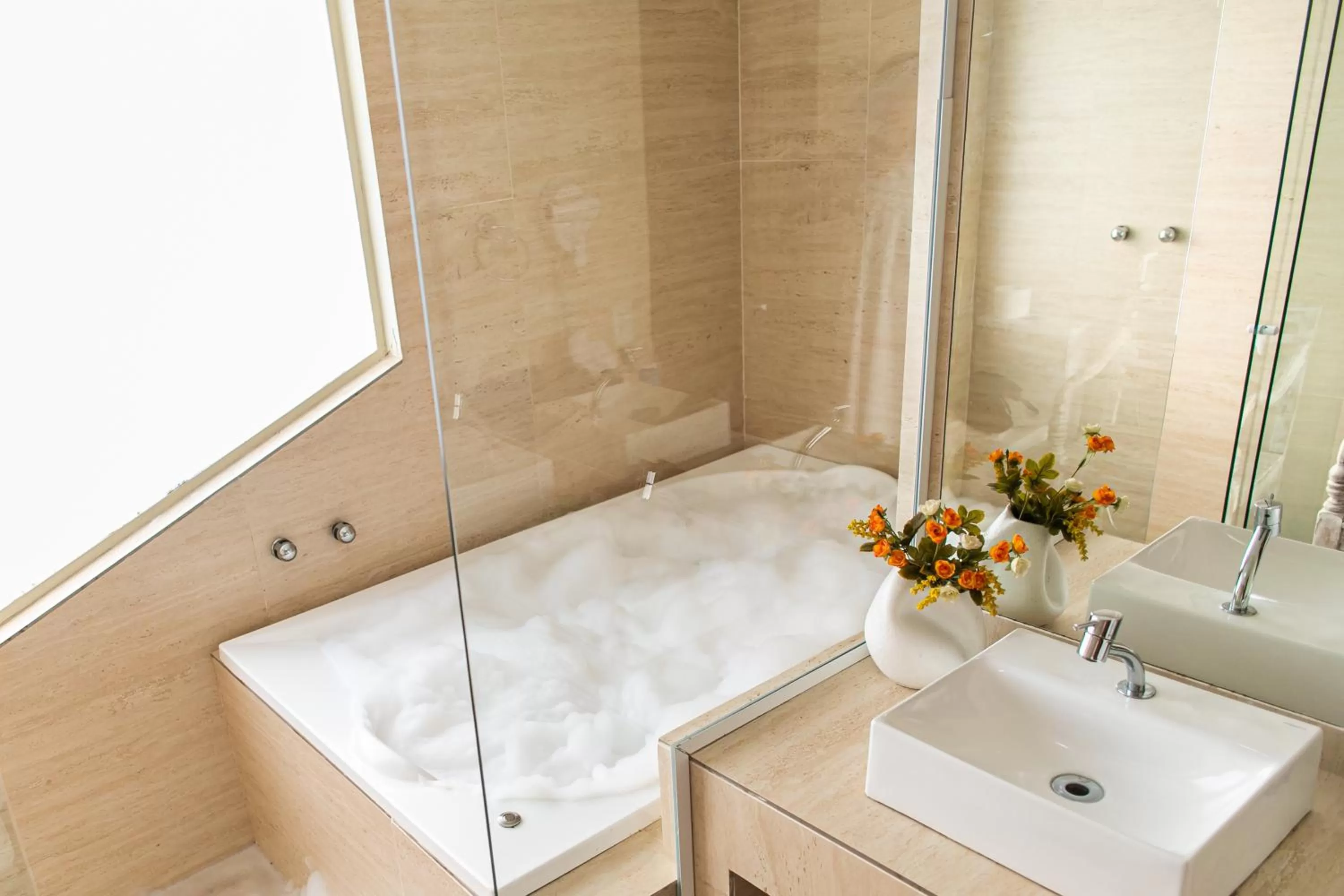 Bathroom in Pousada La Dolce Vita