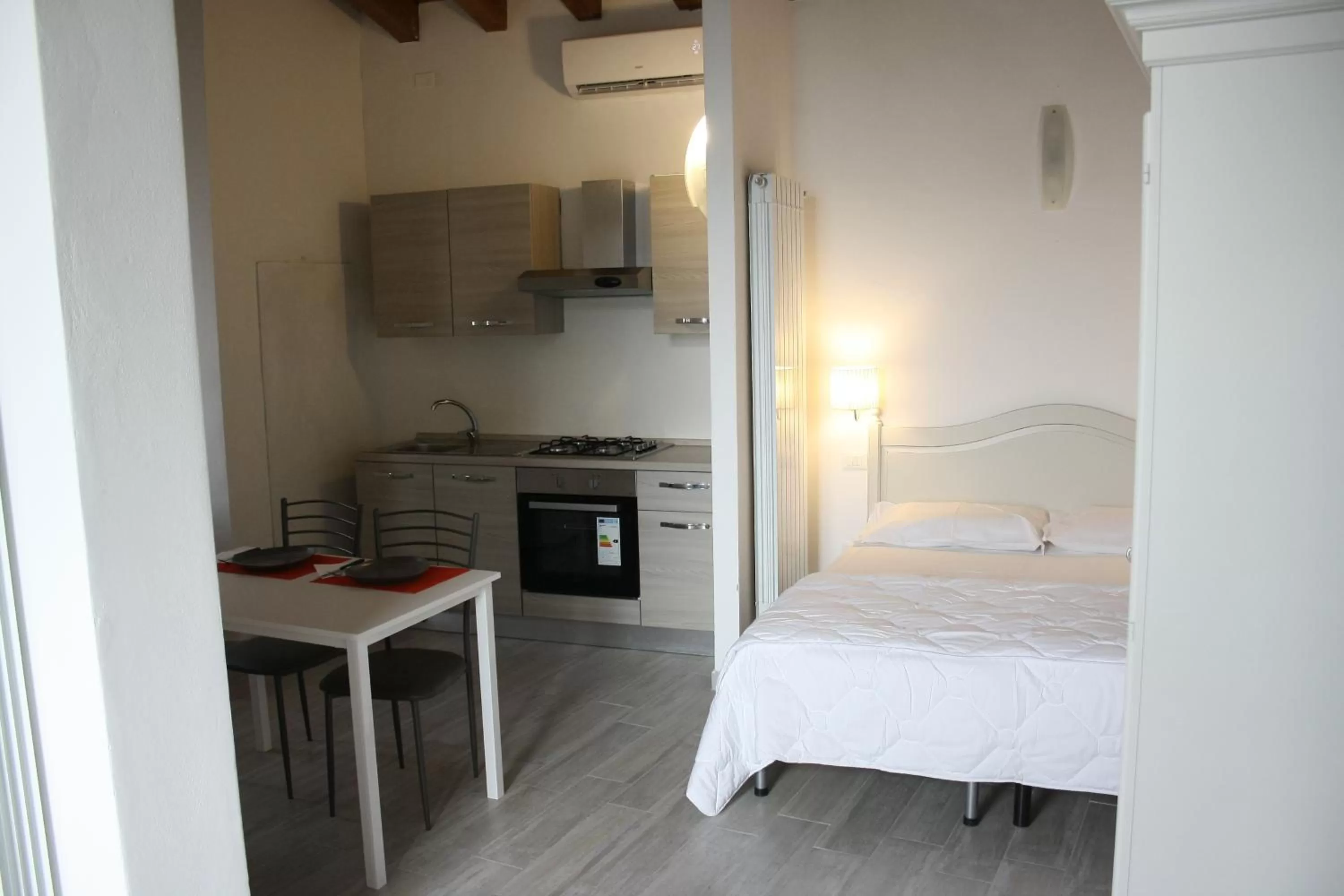 Dining area in Cascina Volta