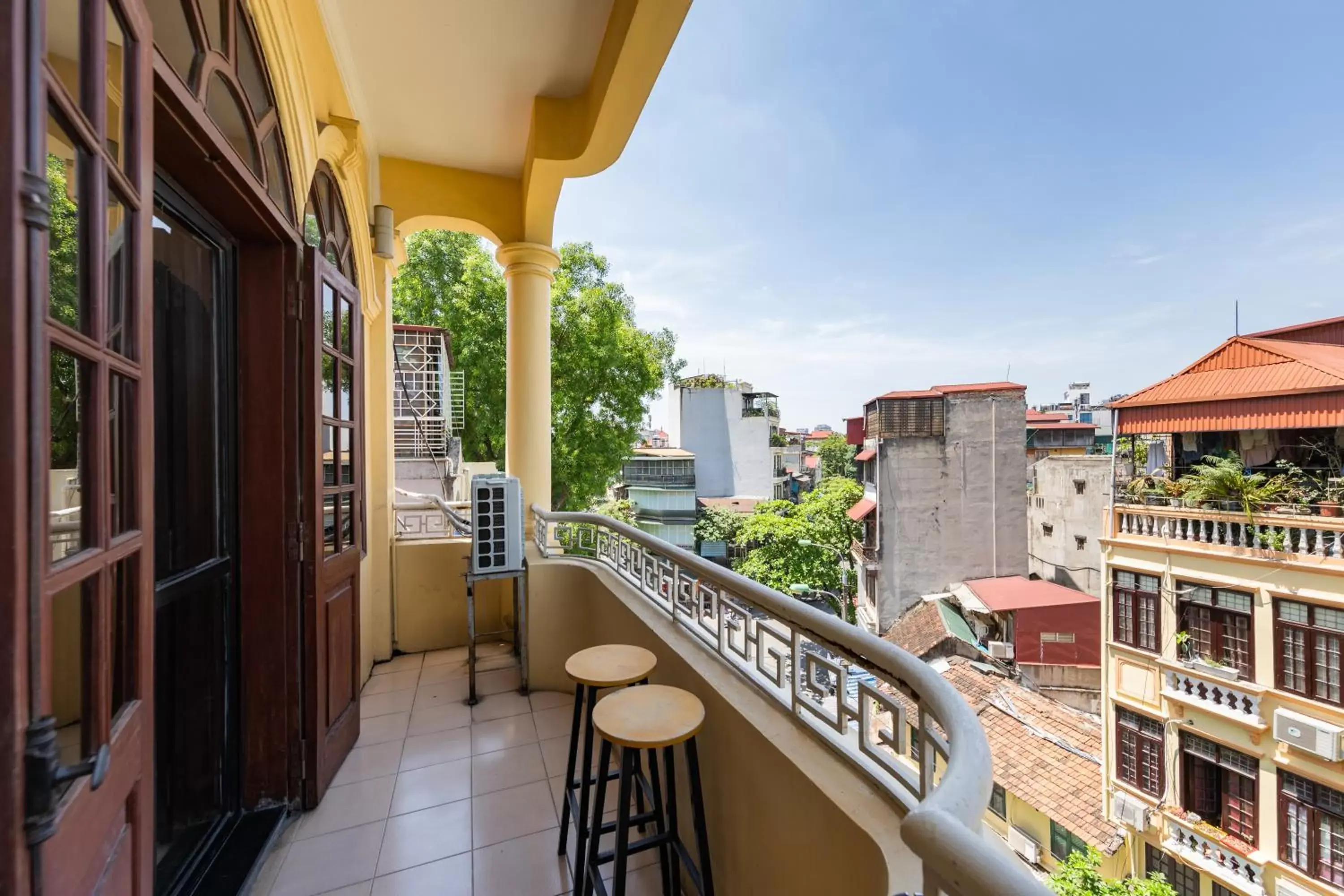 Balcony/Terrace in Hanoi Little Town Hotel