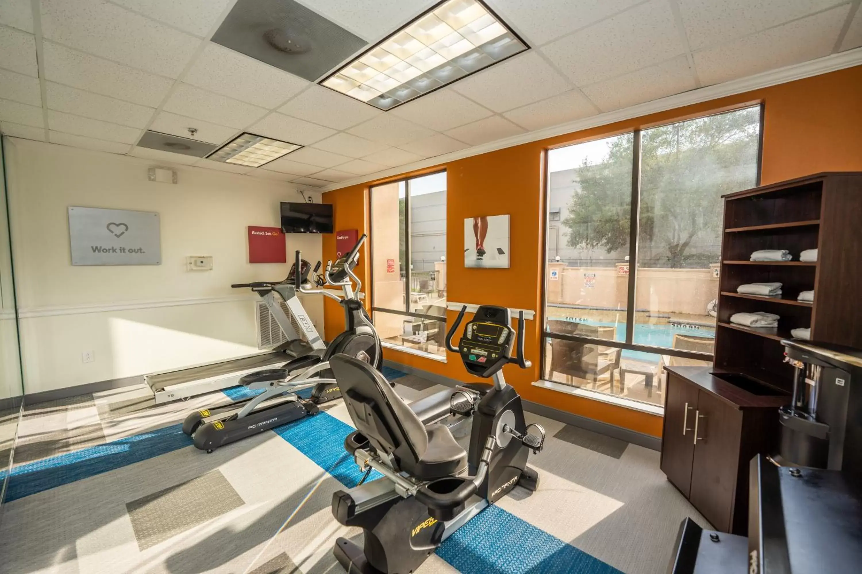 Fitness centre/facilities, Fitness Center/Facilities in Comfort Suites Houston West At Clay Road