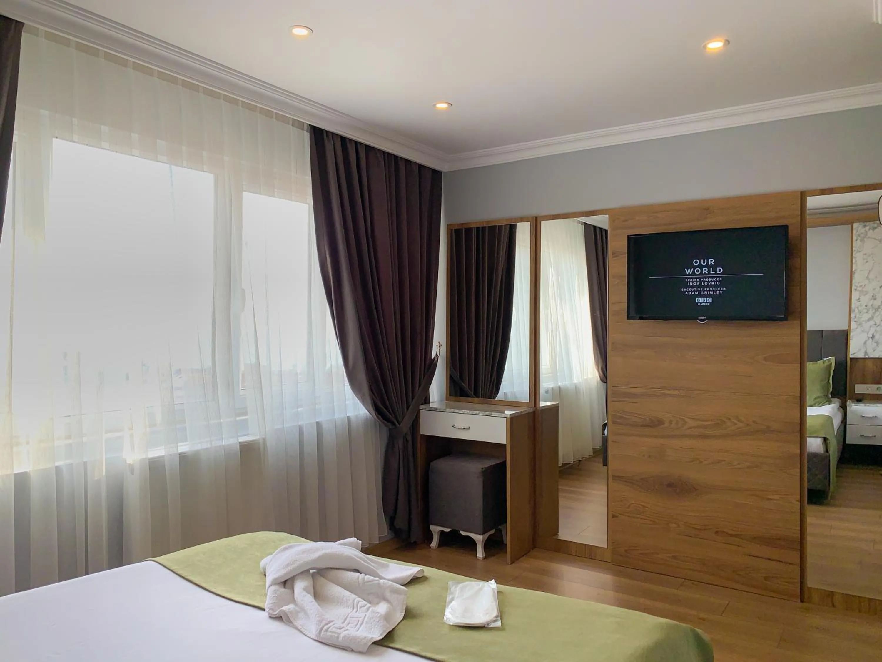 Photo of the whole room, Bed in Sultanahmet Nu Hotel