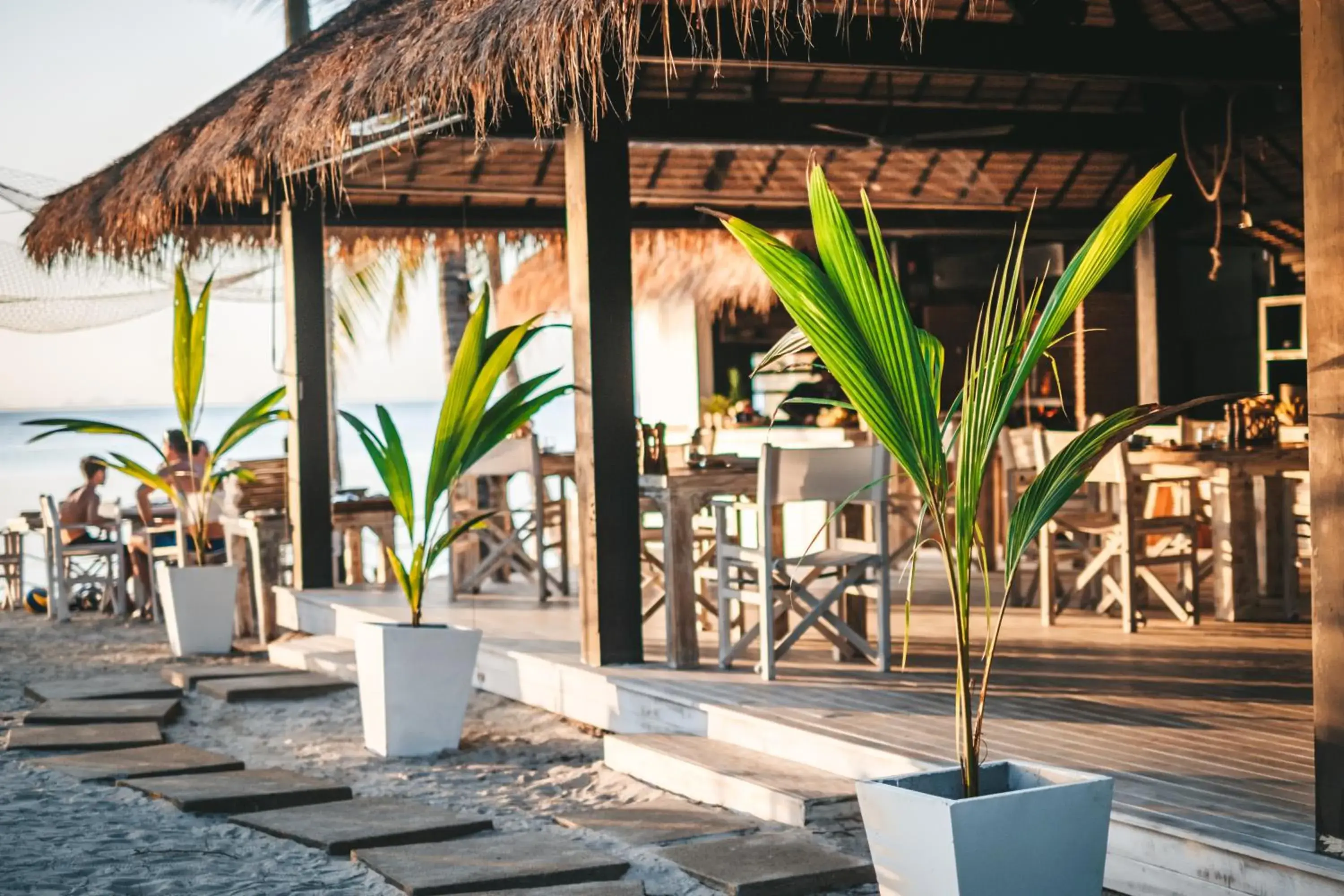 Patio in Nikki Beach Resort & Spa Koh Samui