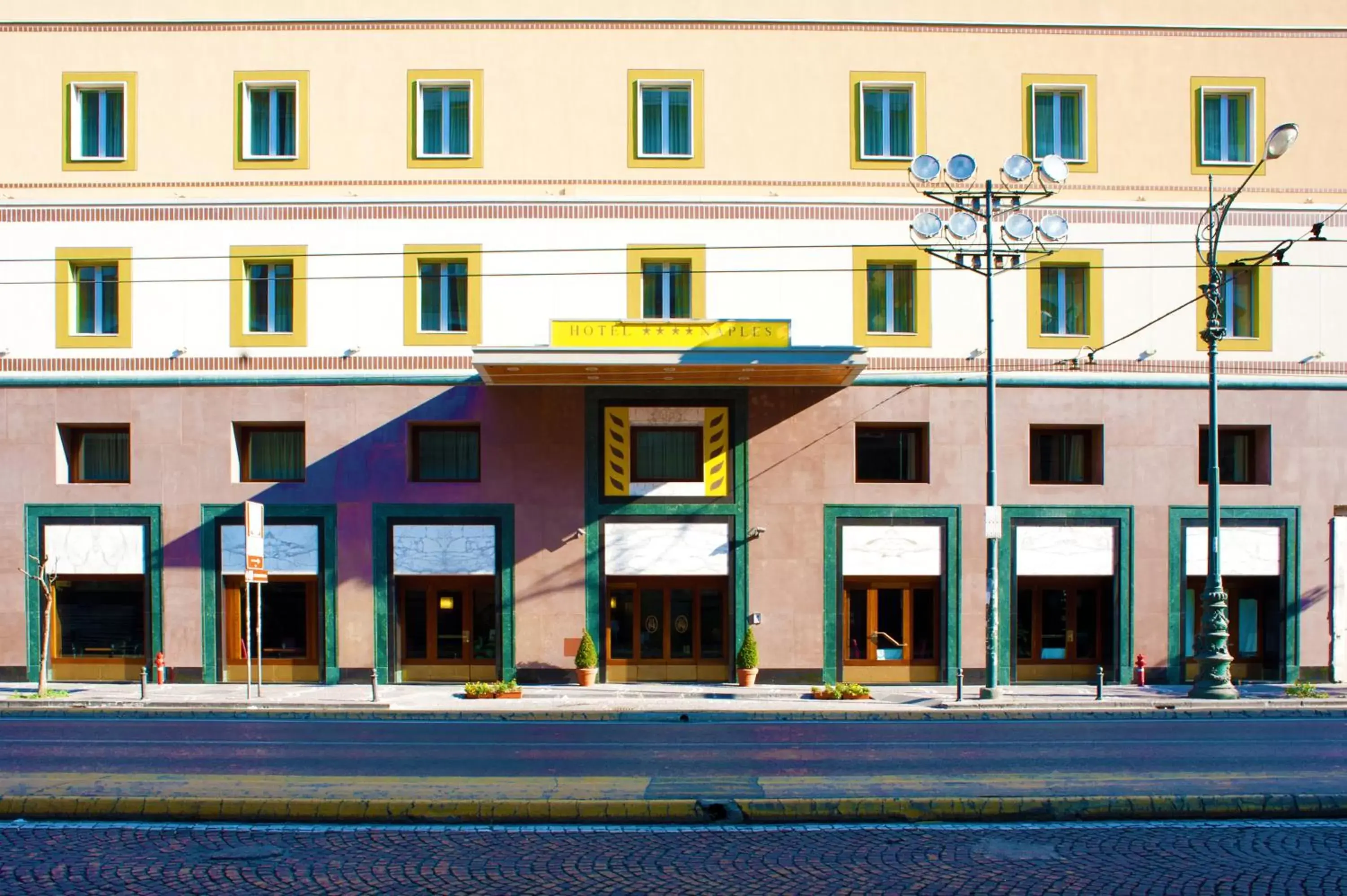 Facade/entrance, Property Building in Hotel Naples
