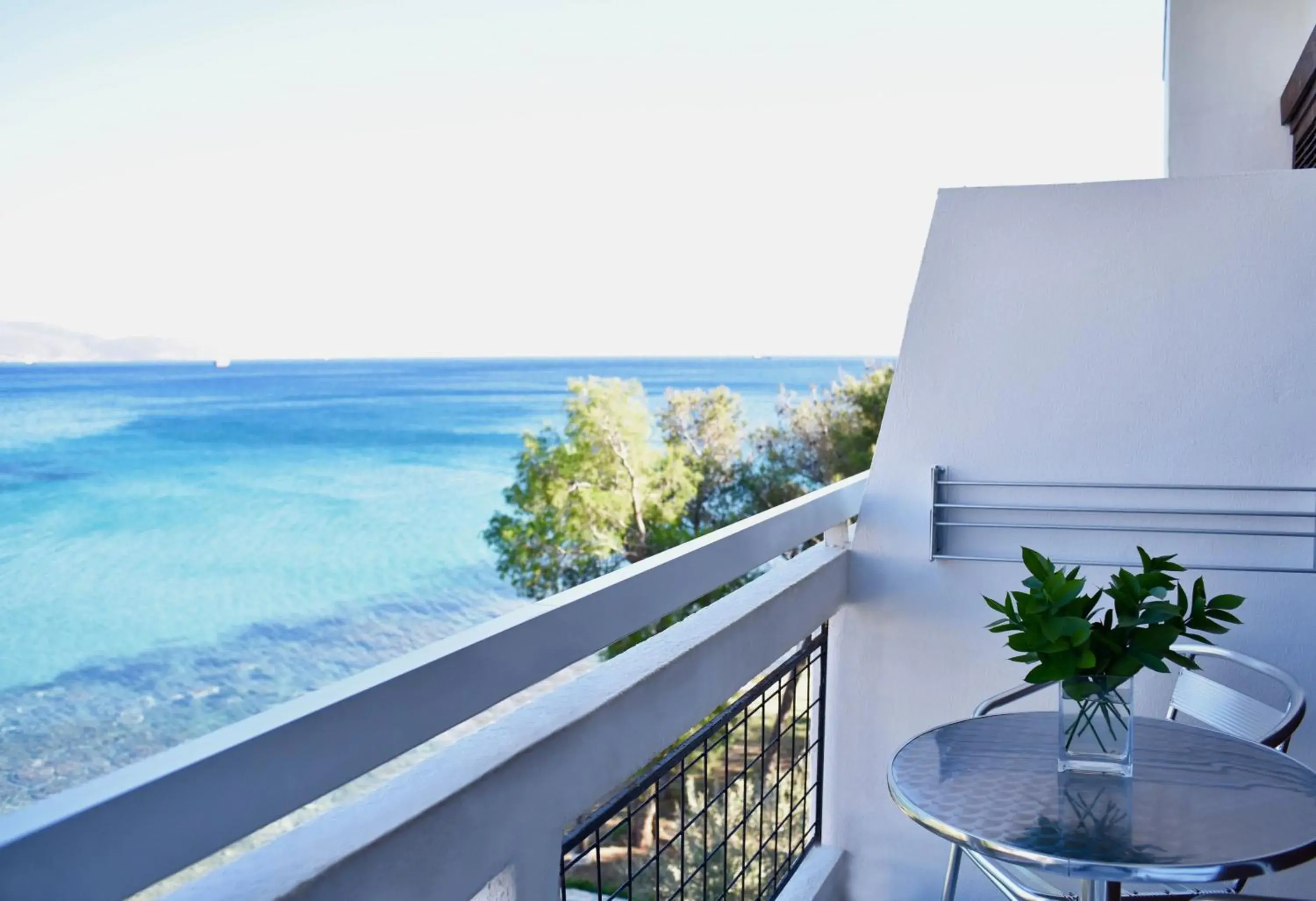 Balcony/Terrace in Karystion Hotel