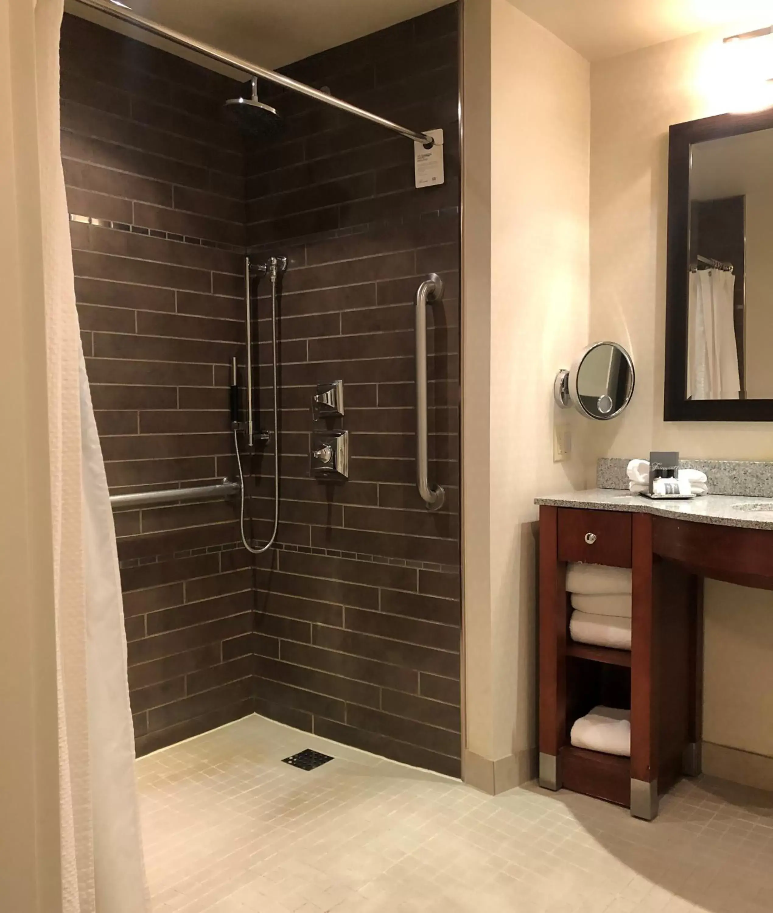 Bathroom in Fairmont Winnipeg