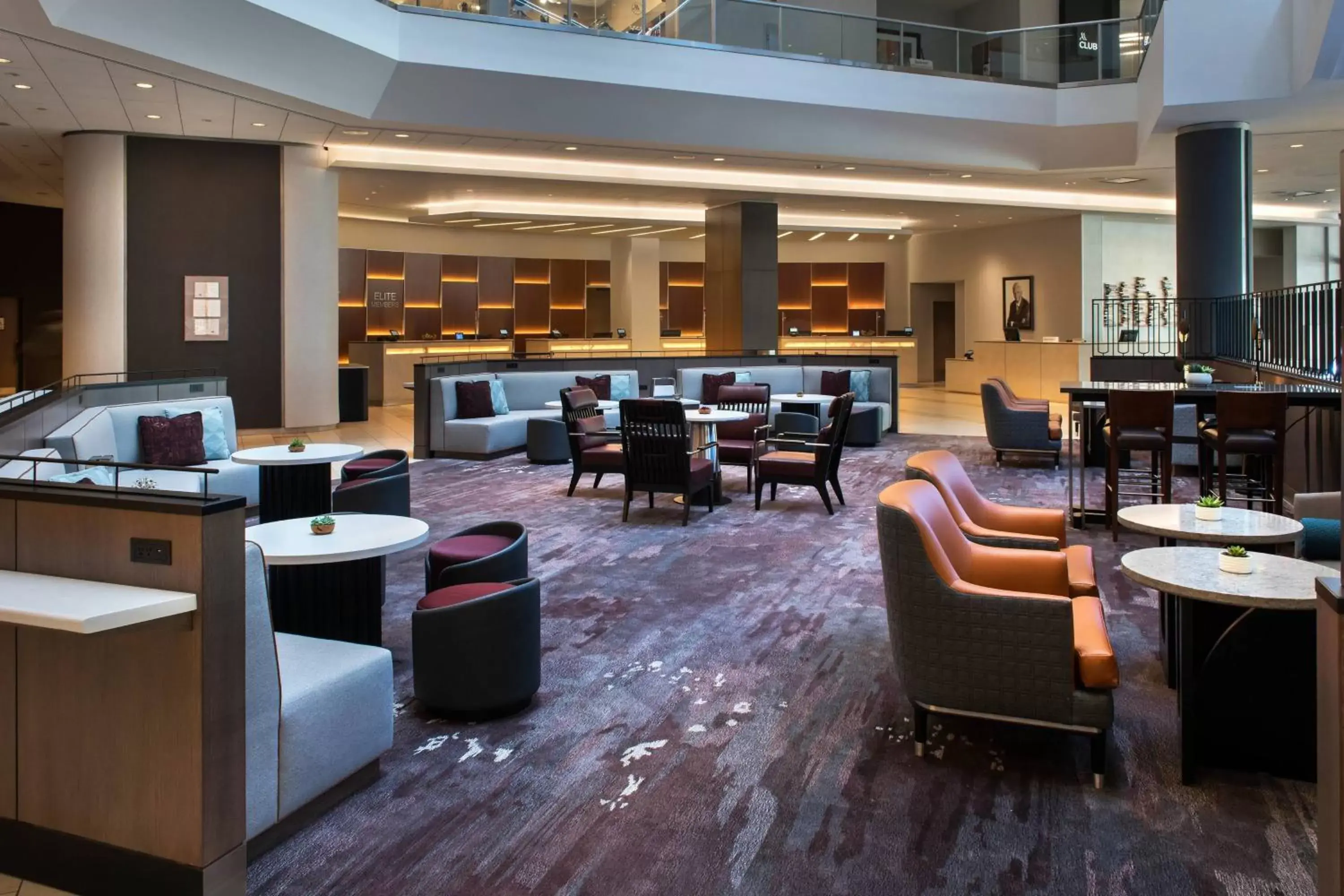 Lobby or reception in Boston Marriott Copley Place