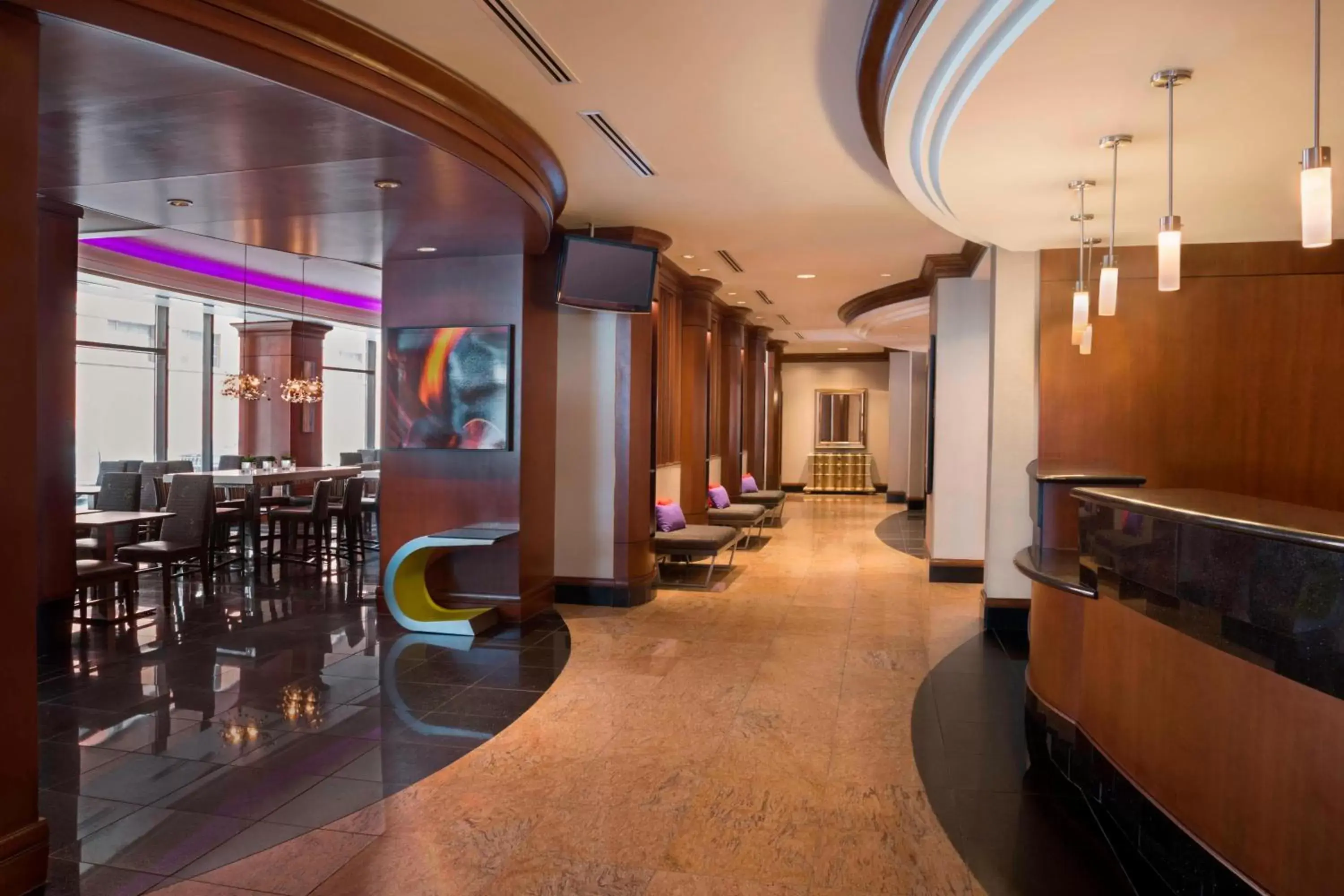 Lobby or reception, Lounge/Bar in Residence Inn by Marriott Toronto Downtown / Entertainment District