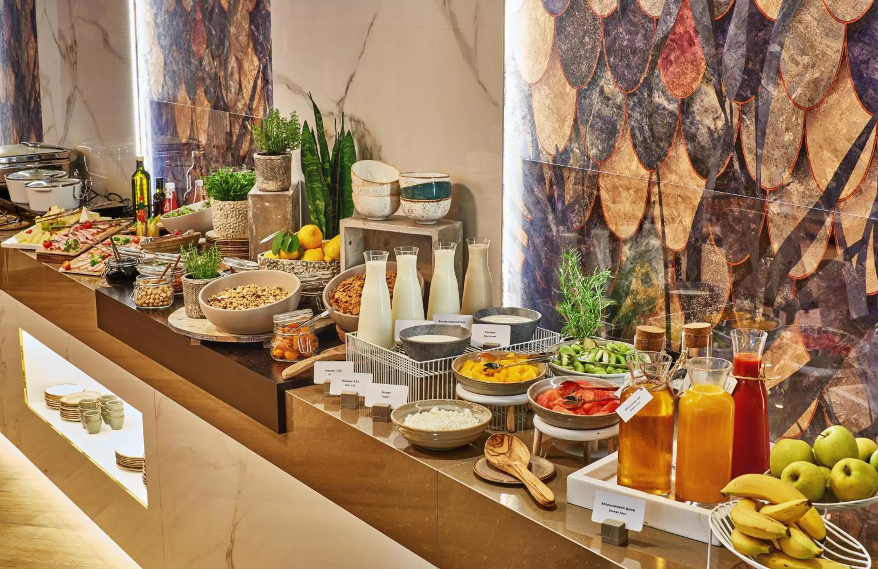 Breakfast in Radisson Hotel City Centre Odesa