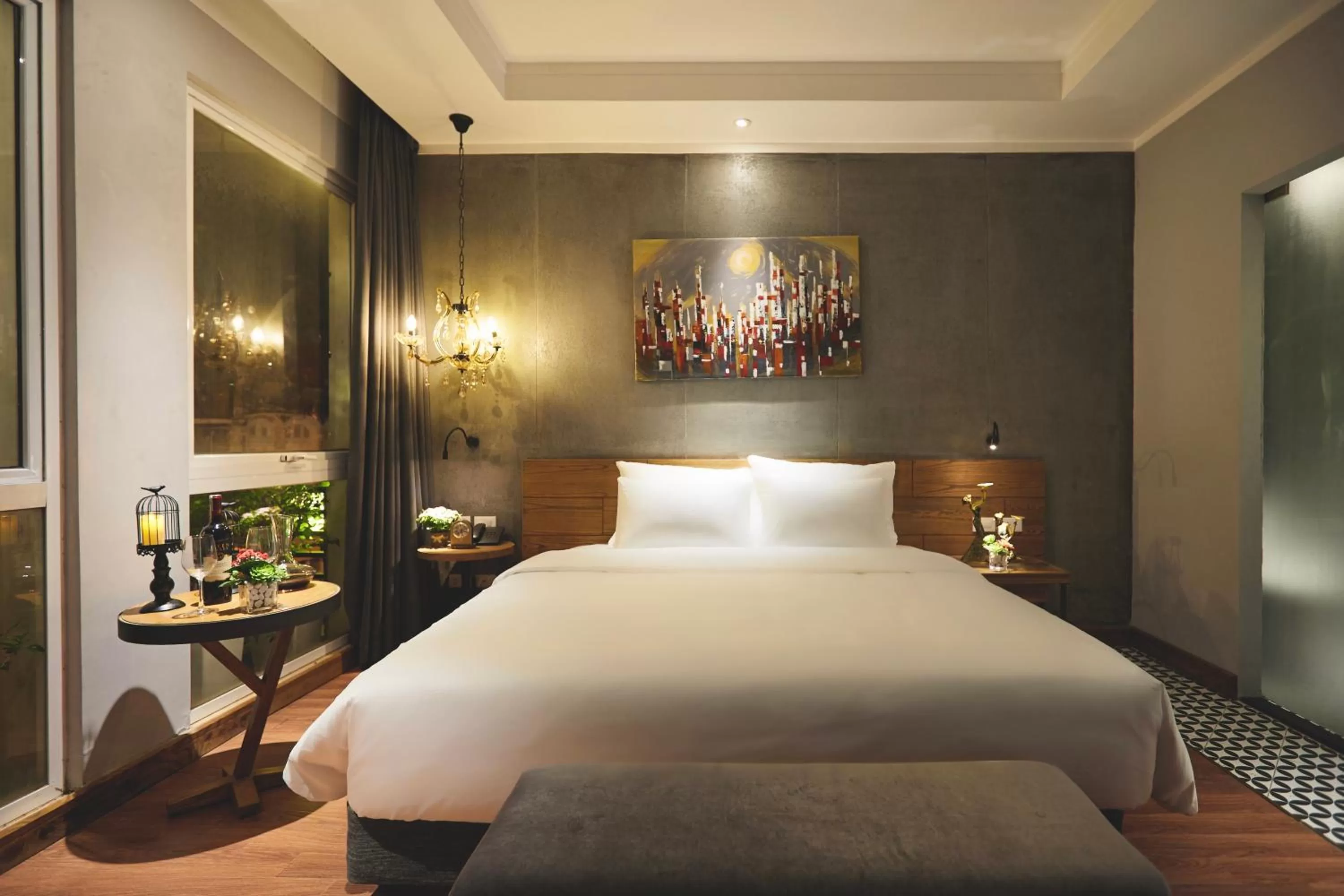 Bed in HaNoi Calido Hotel