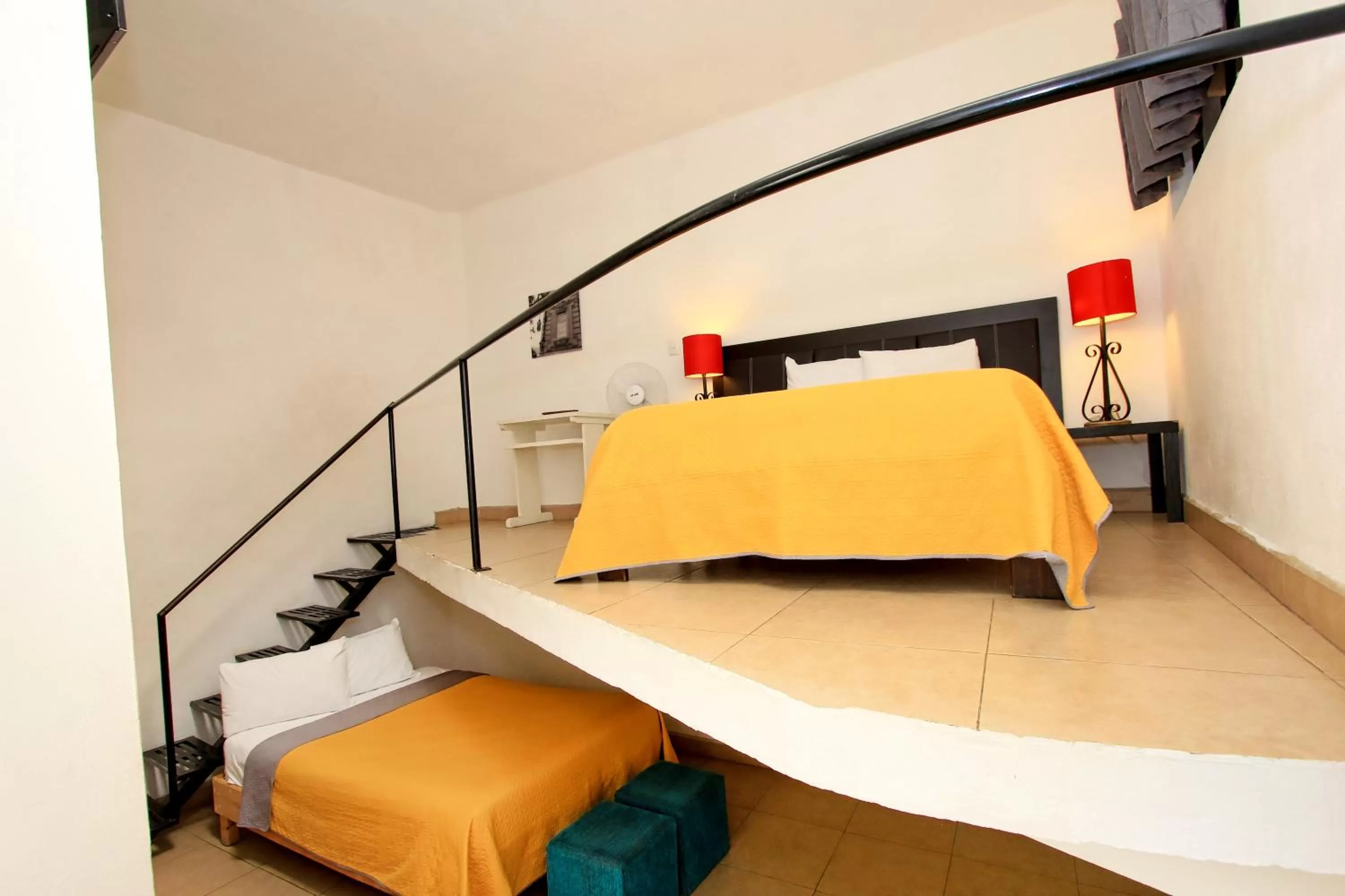 Bed in Hotel Real Guanajuato