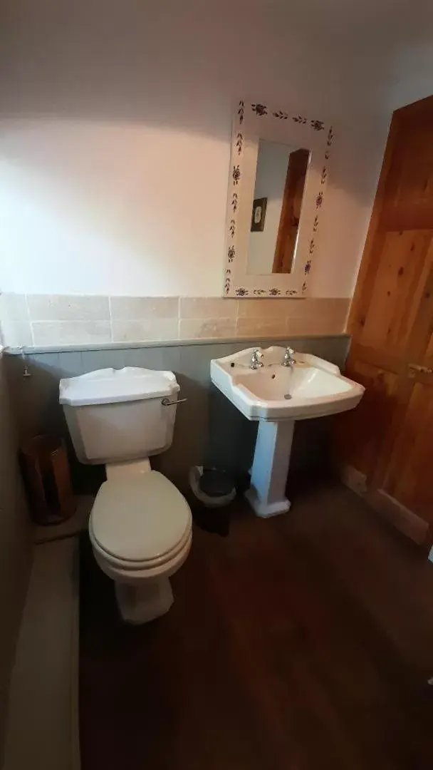 Bathroom in Ty Gwyn Hotel