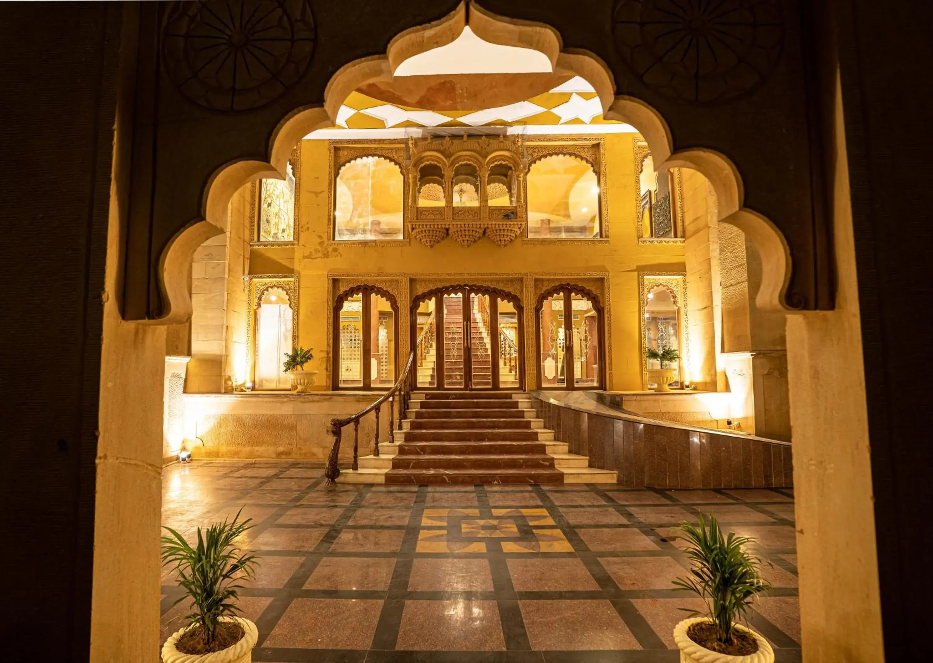 Property Building in Chokhi Dhani - The Palace Hotel