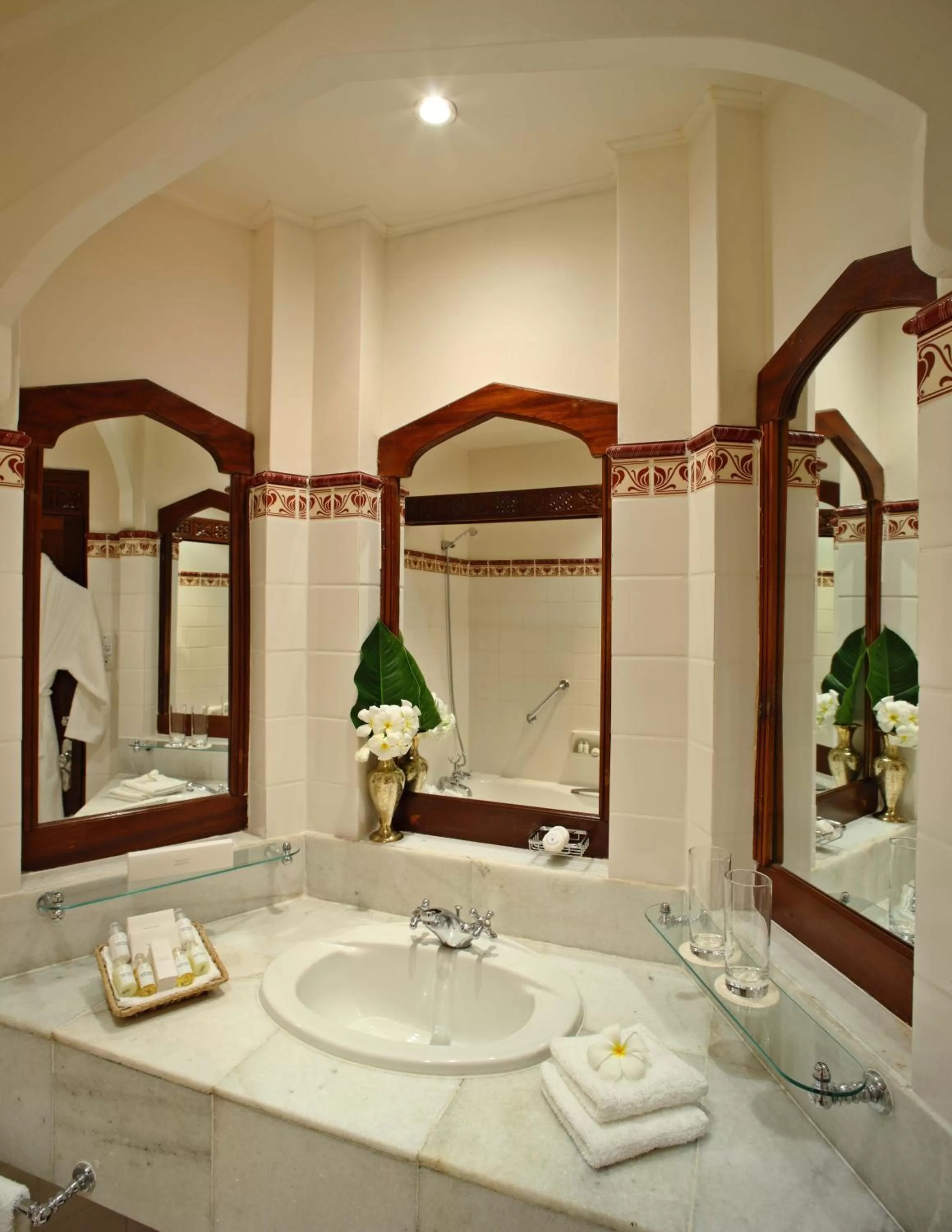 Bathroom in Zanzibar Serena Hotel