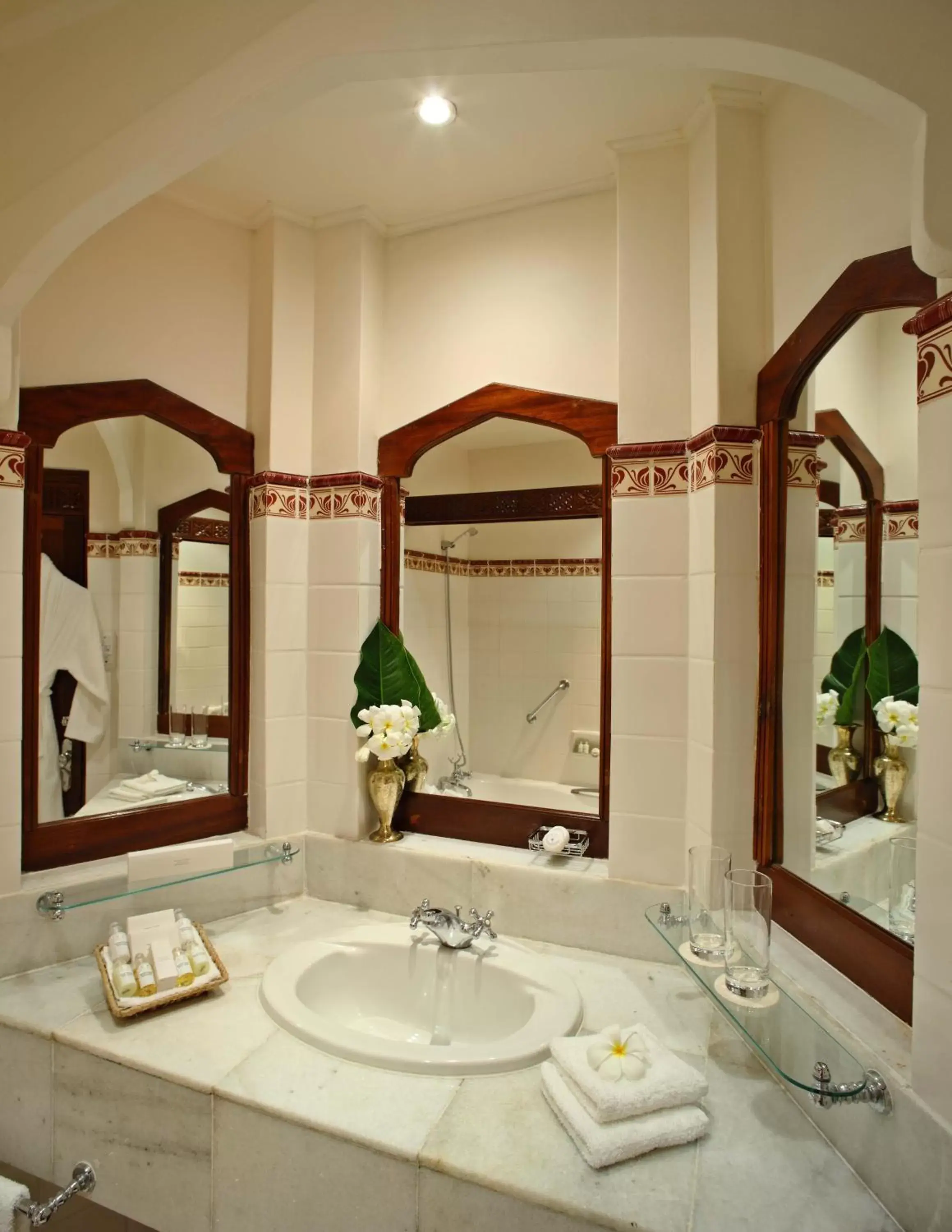 Bathroom in Zanzibar Serena Hotel Bathroom in Zanzibar Serena Hotel