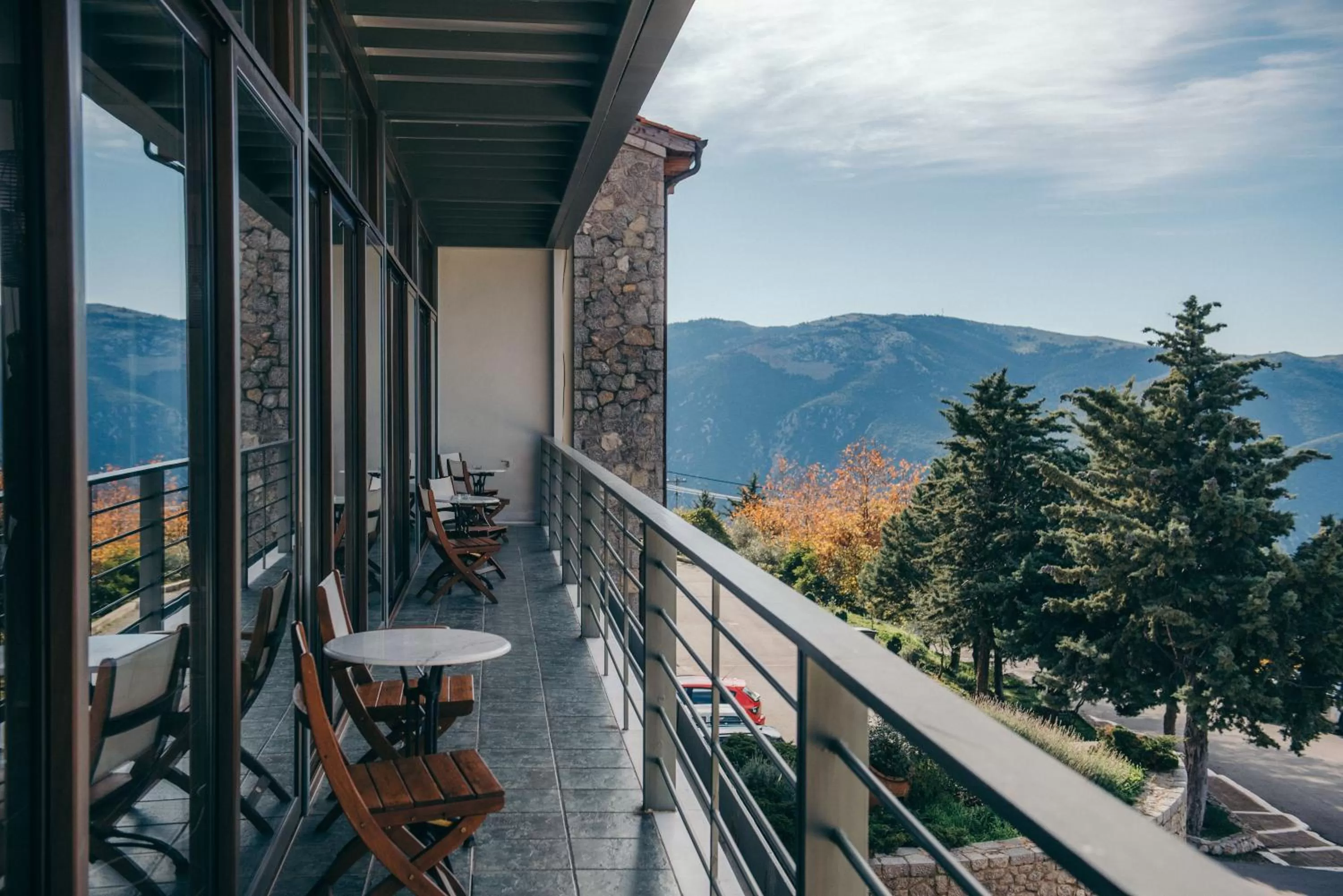 Balcony/Terrace in Anemolia Mountain Resort