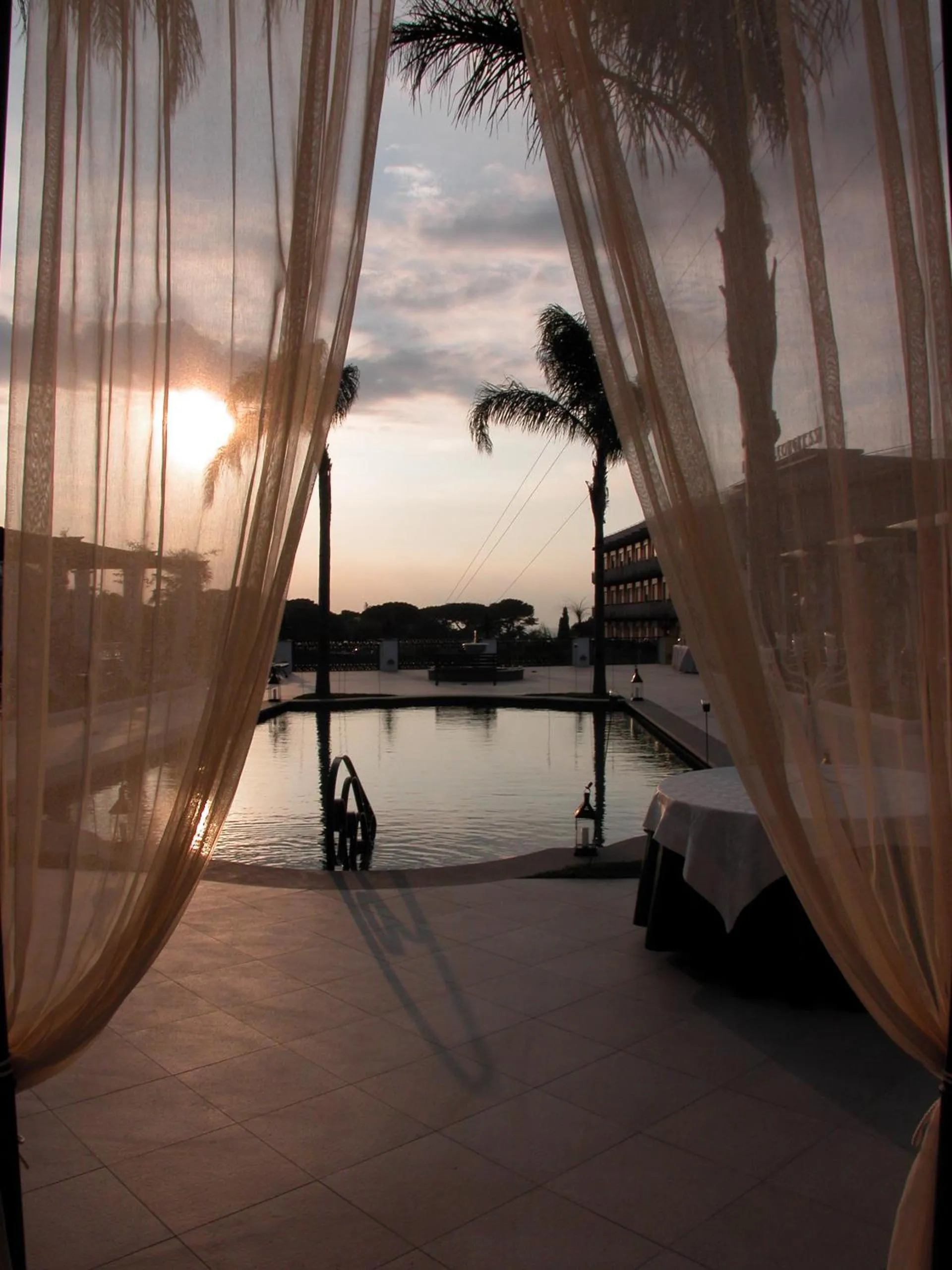 Sunset in Hotel dei Congressi