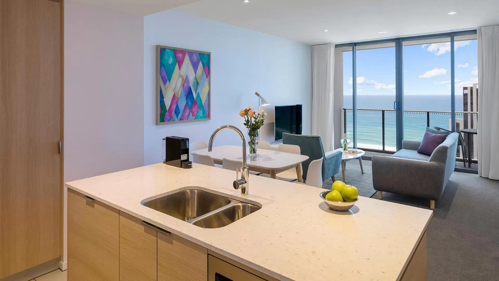Kitchen or kitchenette in Avani Broadbeach Residences