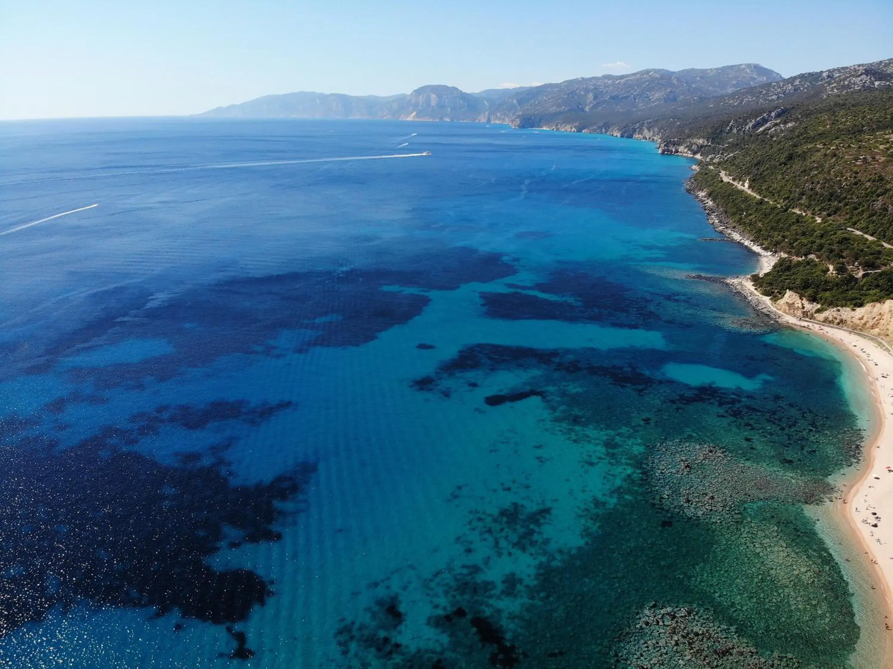 Sea view in Club Esse Cala Gonone Sea view in Club Esse Cala Gonone