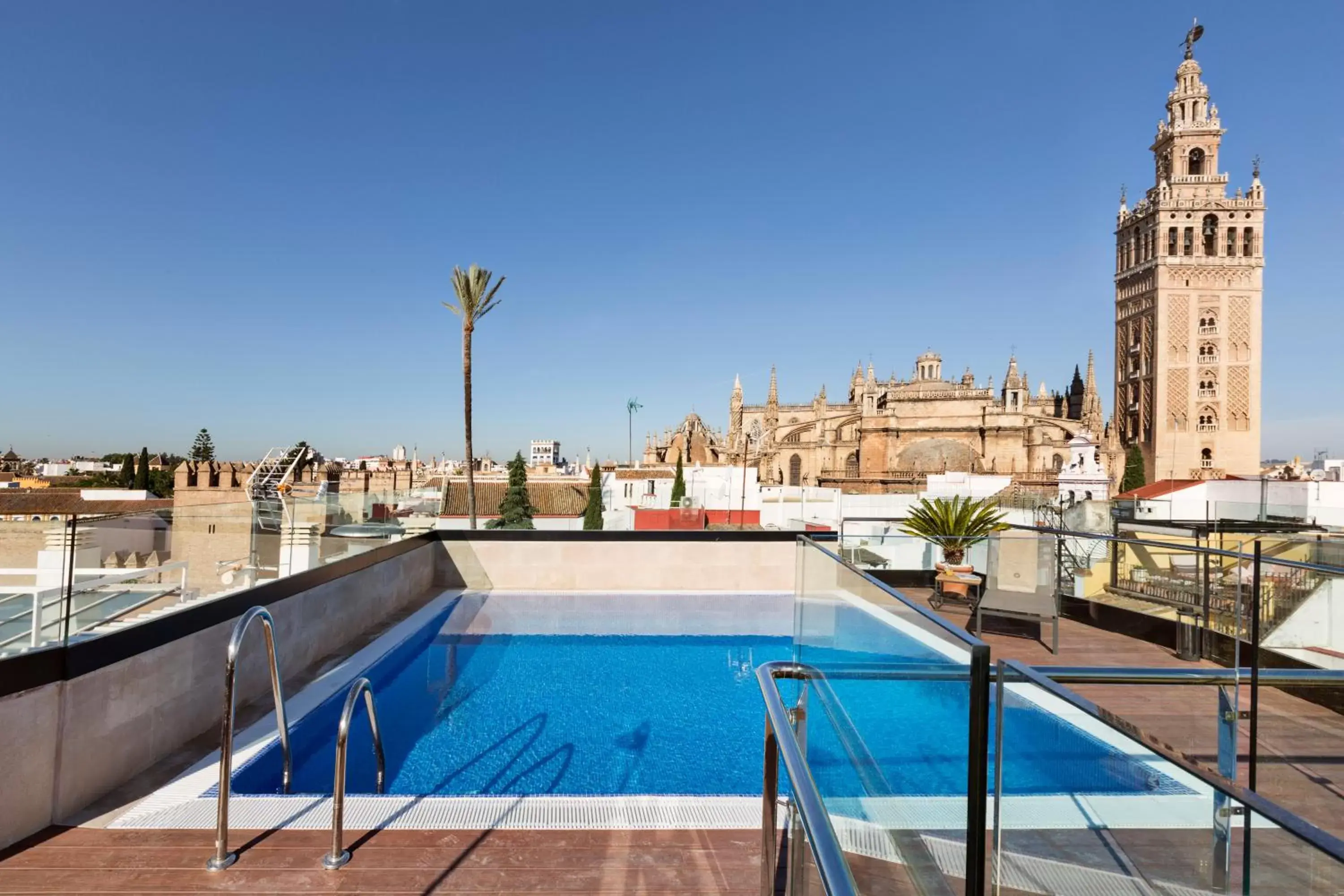 Swimming Pool in Hotel Casa 1800 Sevilla