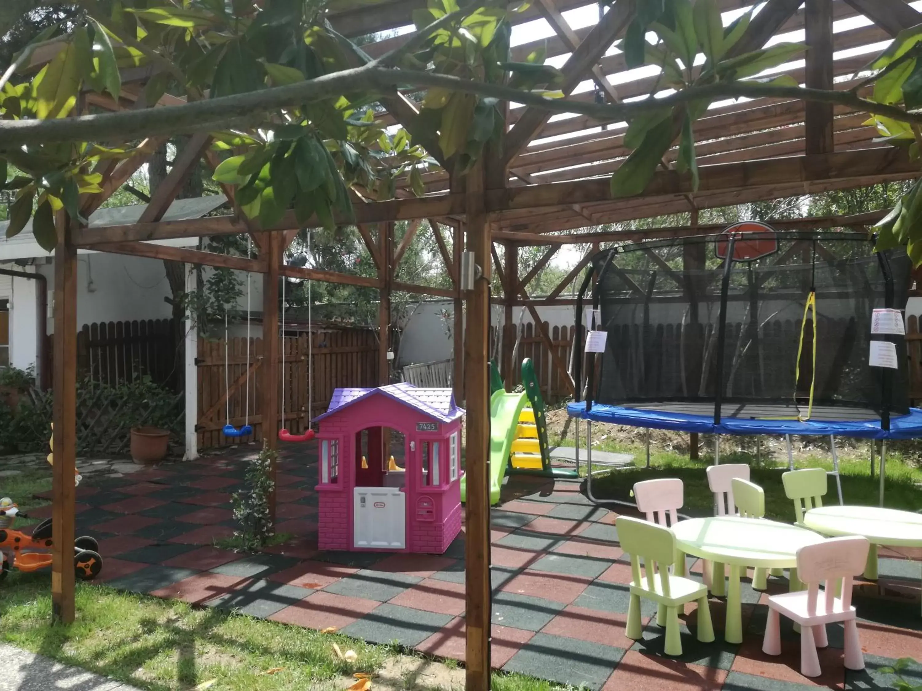 Children play ground in Four Seasons Hotel