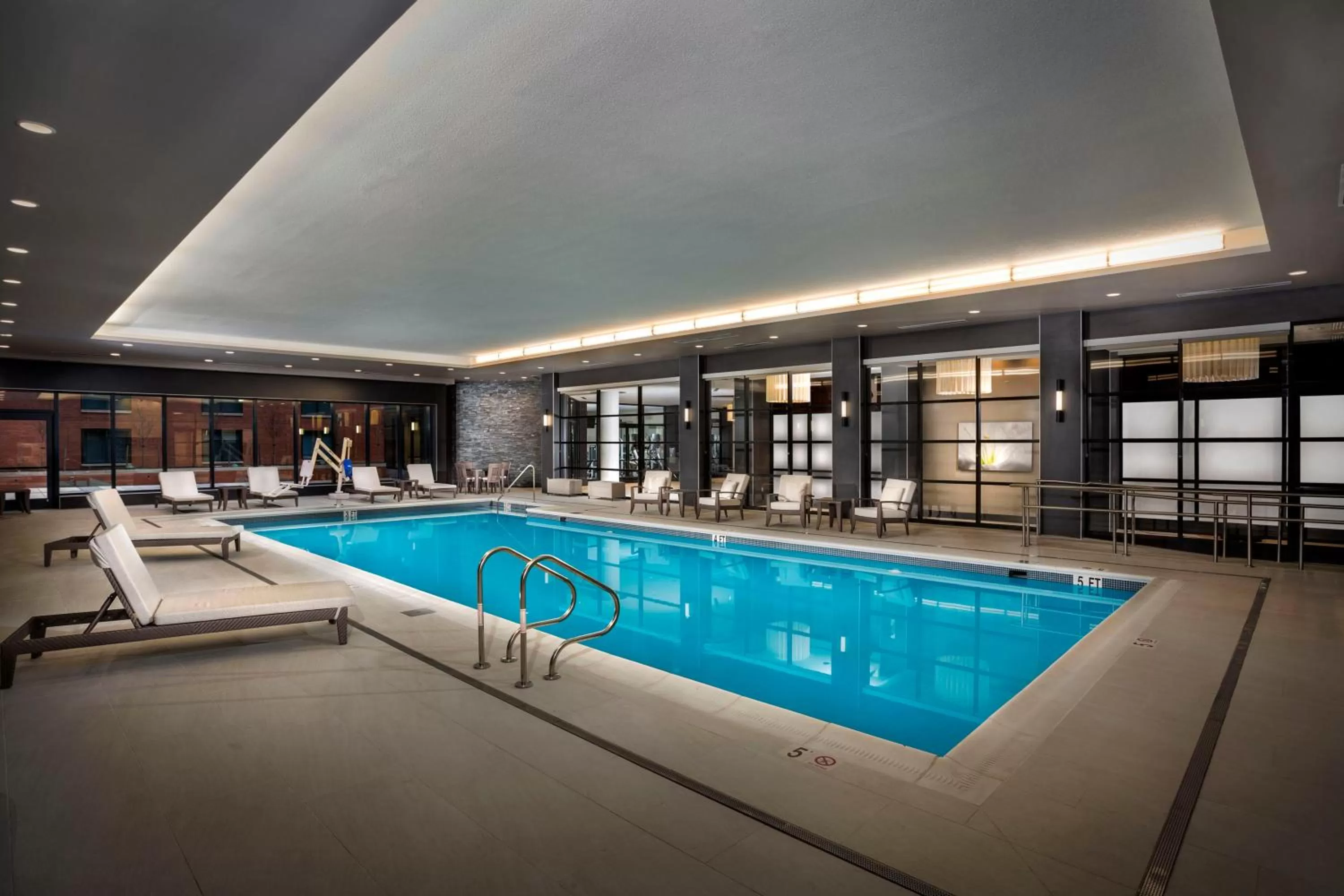 Swimming pool in The Hotel at the University of Maryland