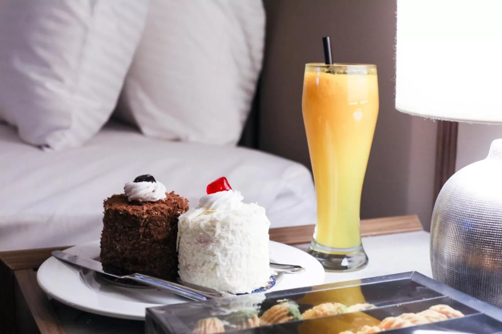 Bed in Panorama Hotel Kuwait