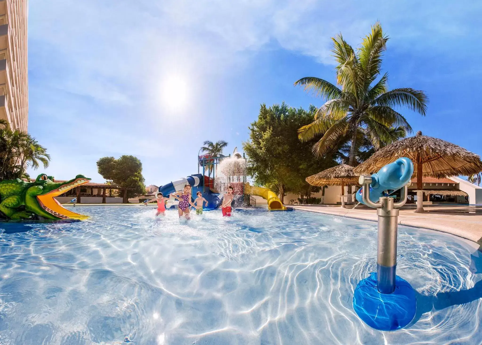 Aqua park, Swimming Pool in Park Royal Beach Ixtapa - All Inclusive