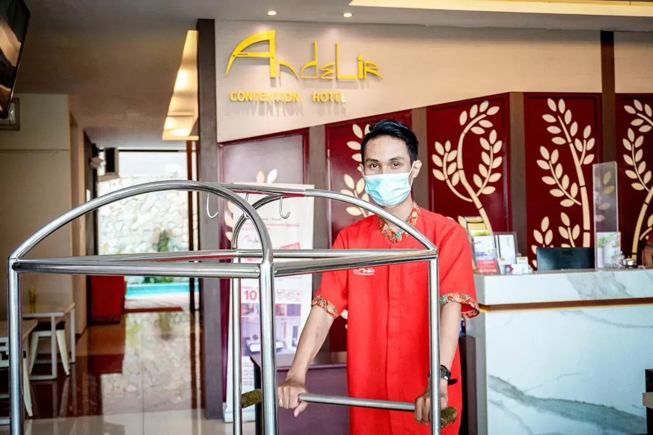 Staff in Andelir Hotel Simpang Lima Semarang